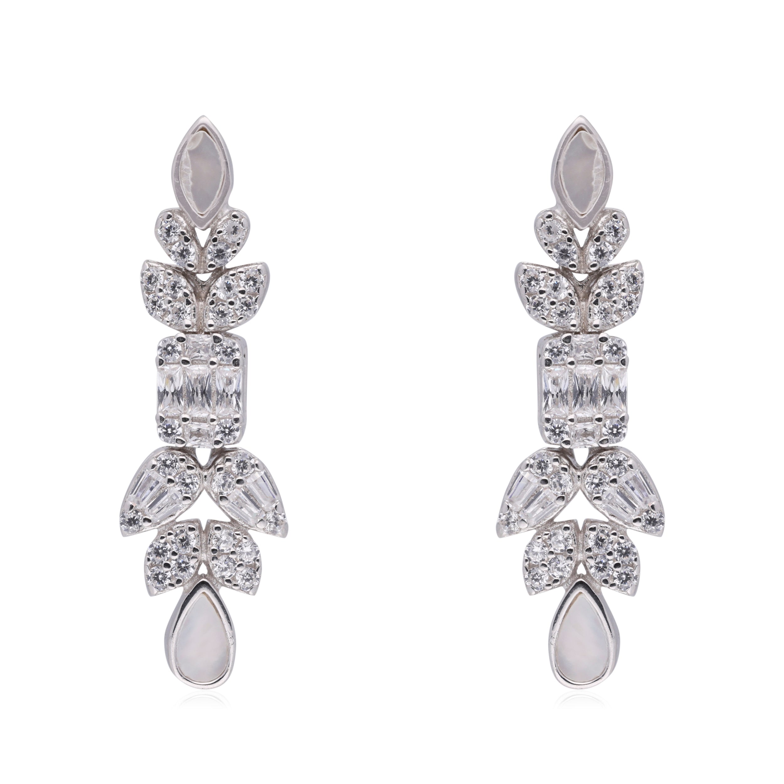 Dazzling Teardrop and Marquise-Cut Zircon Earrings | SKU : 0003339084