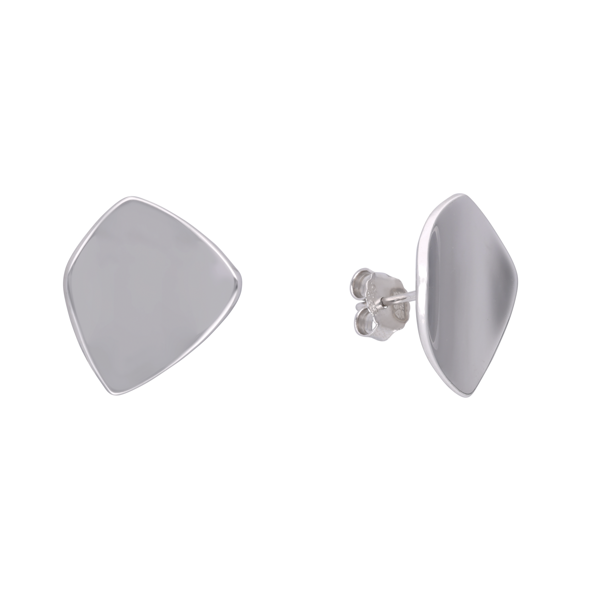 Modern Sterling Silver Ear Studs | SKU : 0020909079, 0003399453, 0020909086