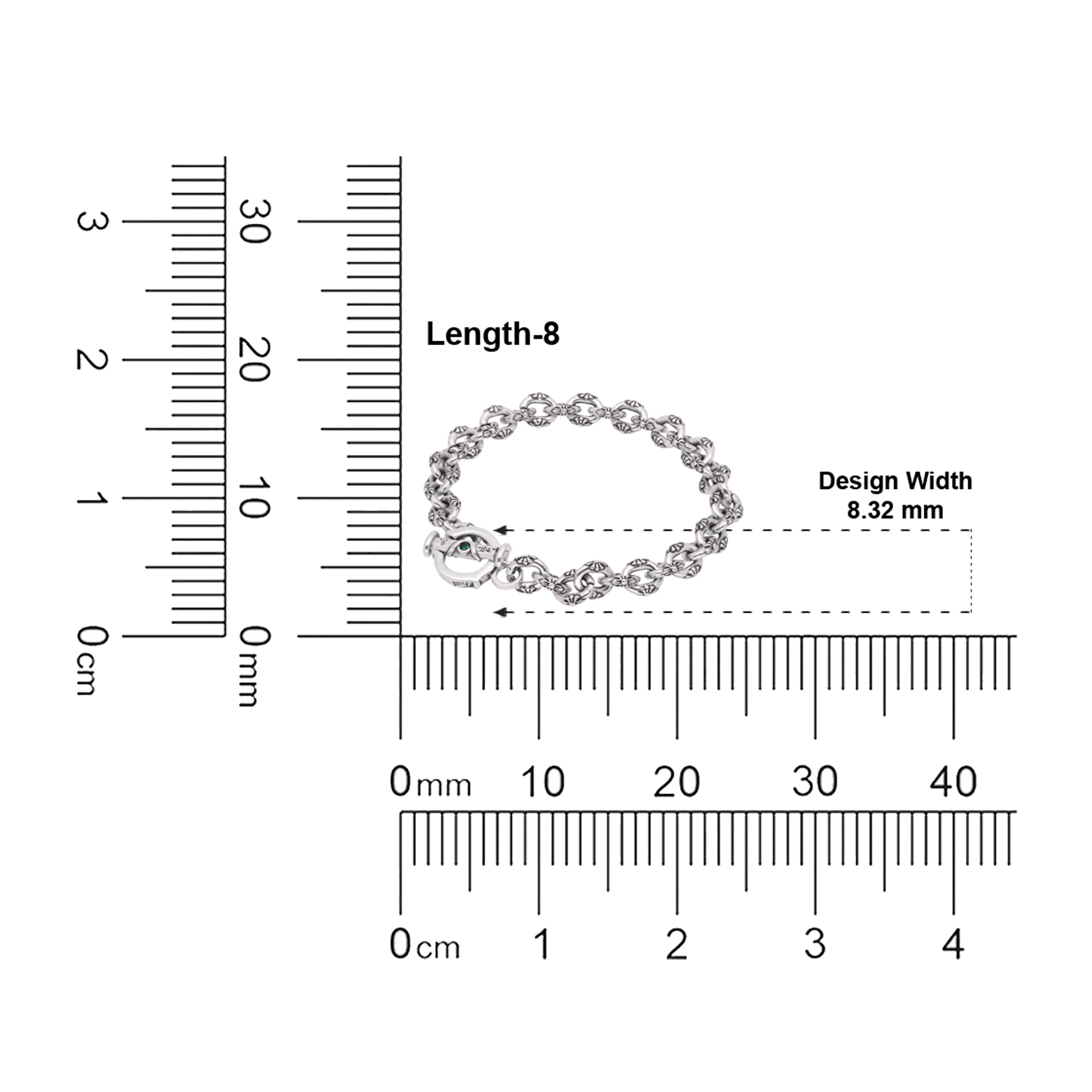 Intricate Interlink Chain Bracelet | SKU : 0020882341, 0003402092