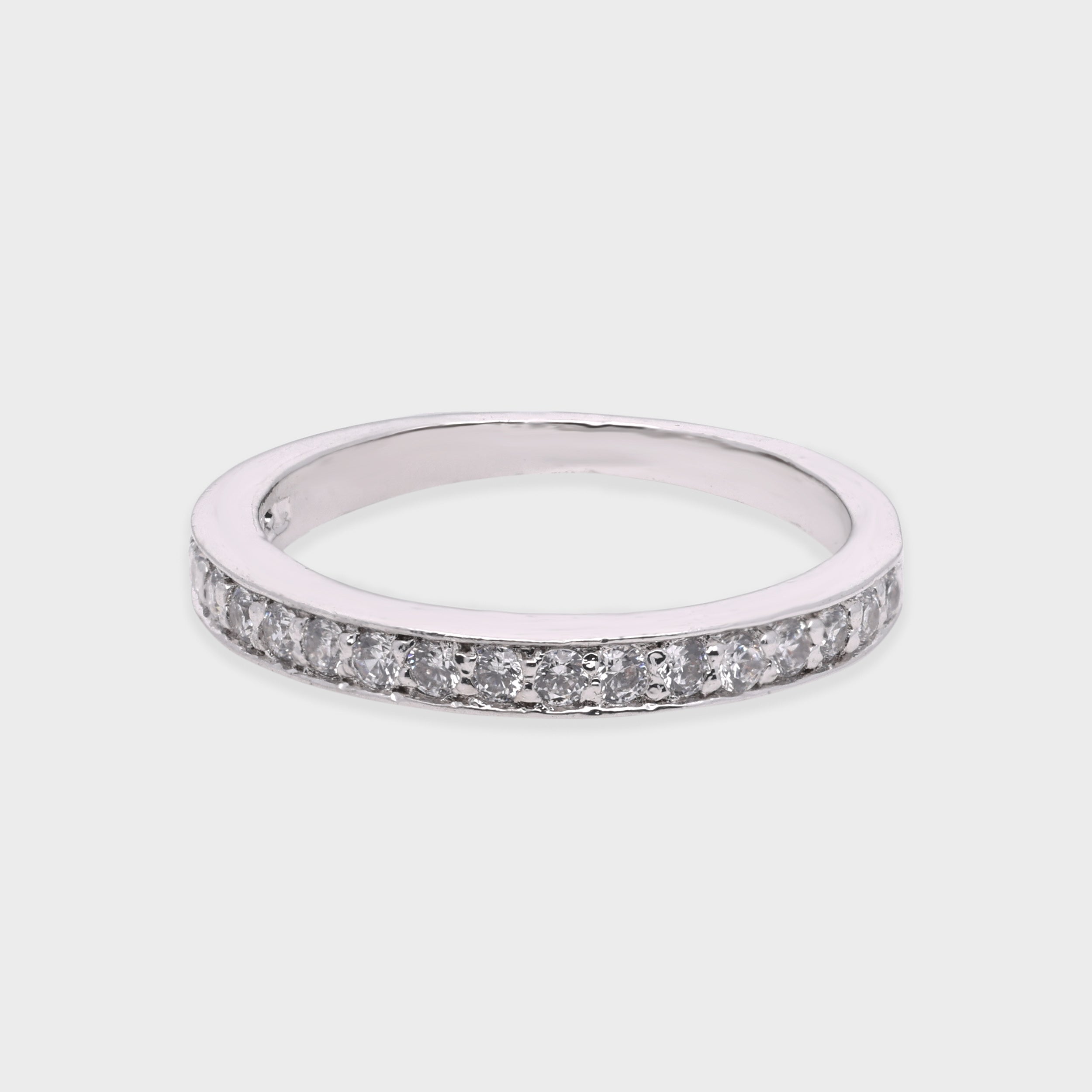Classic Channel-Set Stone Band Ring | SKU : 0003579008
