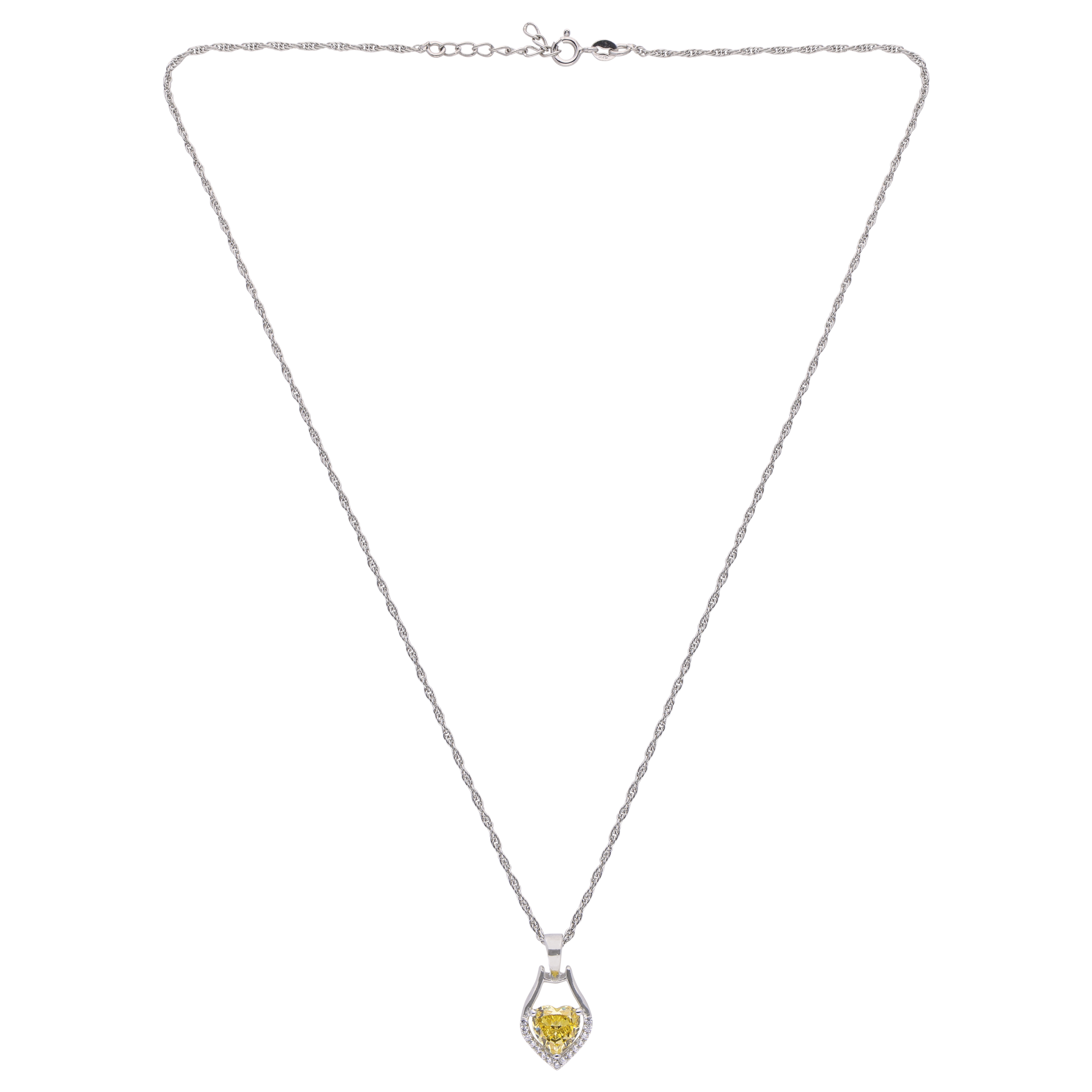 Golden Heart Embrace Pendant Necklace – A Symbol of Love & Light | SKU : 0003579077, 0021423826, 0021423840