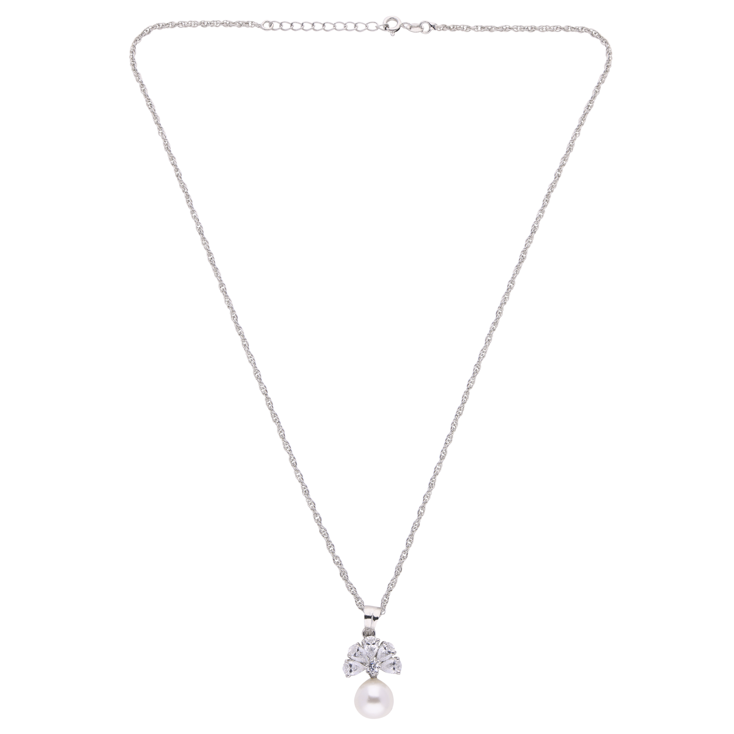 Elegant Pearl Drop Pendant Necklace – A Classic Beauty | SKU : 0003579145, 0021423987, 0021423994