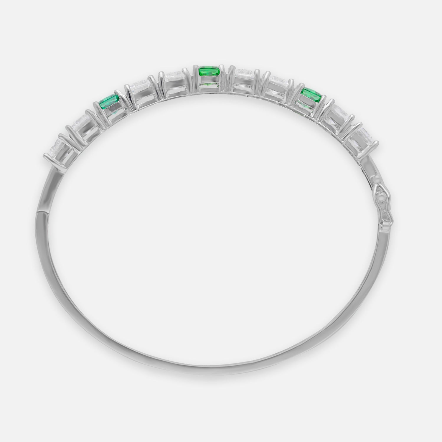 Sterling Silver Bracelet Collection – Emerald & Yellow Sapphire Accents | SKU : 0022219527, 0022219312, 0003921975