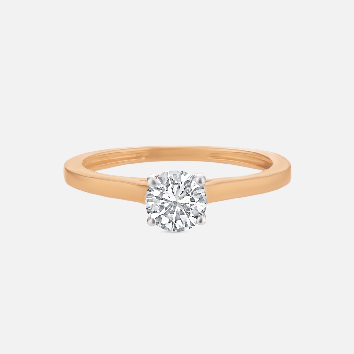 Lab Grown 0.59 Carat Diamond Ring in 18 Karat Gold | SKU : 0004933373