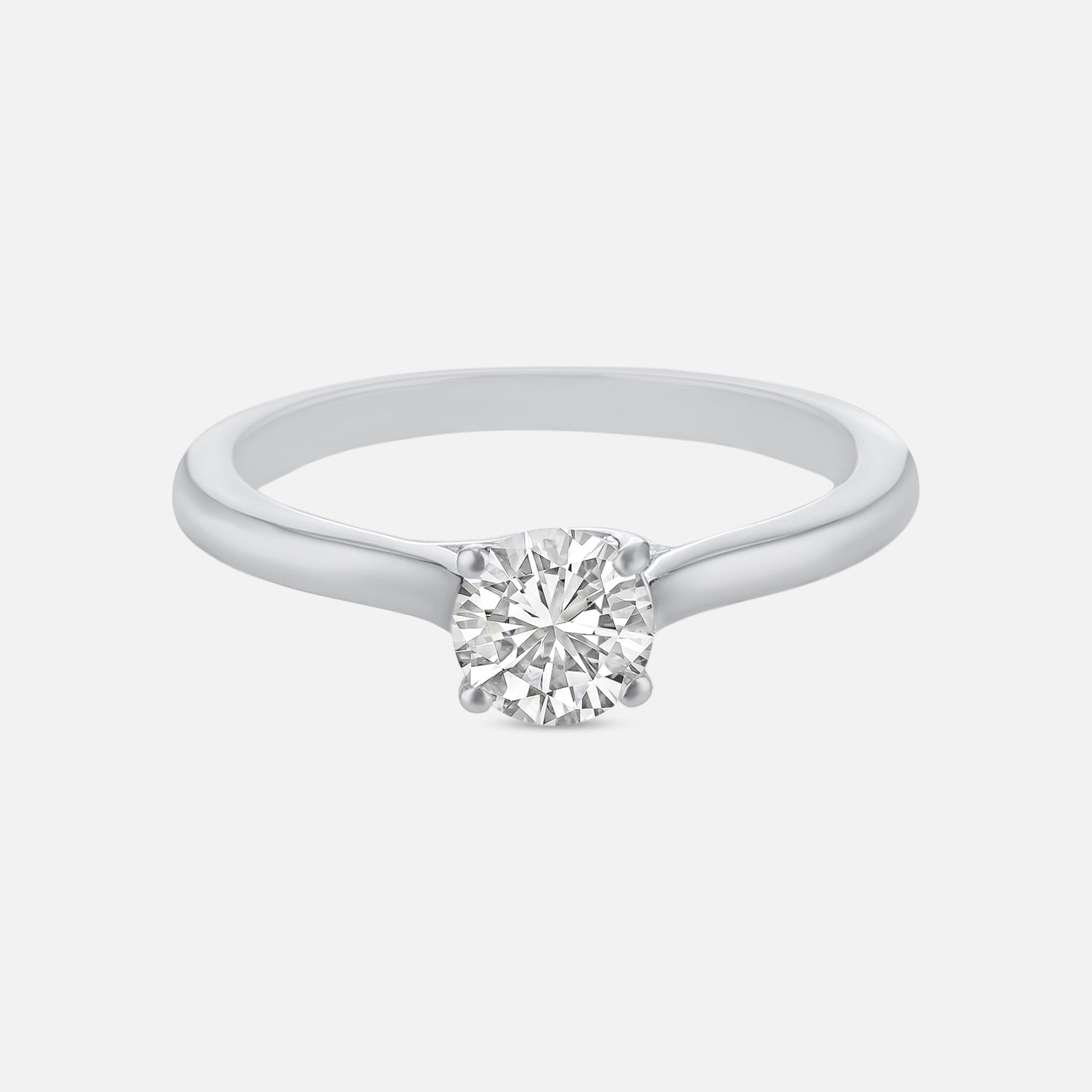 Lab Grown 0.570 Carat Diamond Ring in 18 Karat Gold : SKU : 0004933380