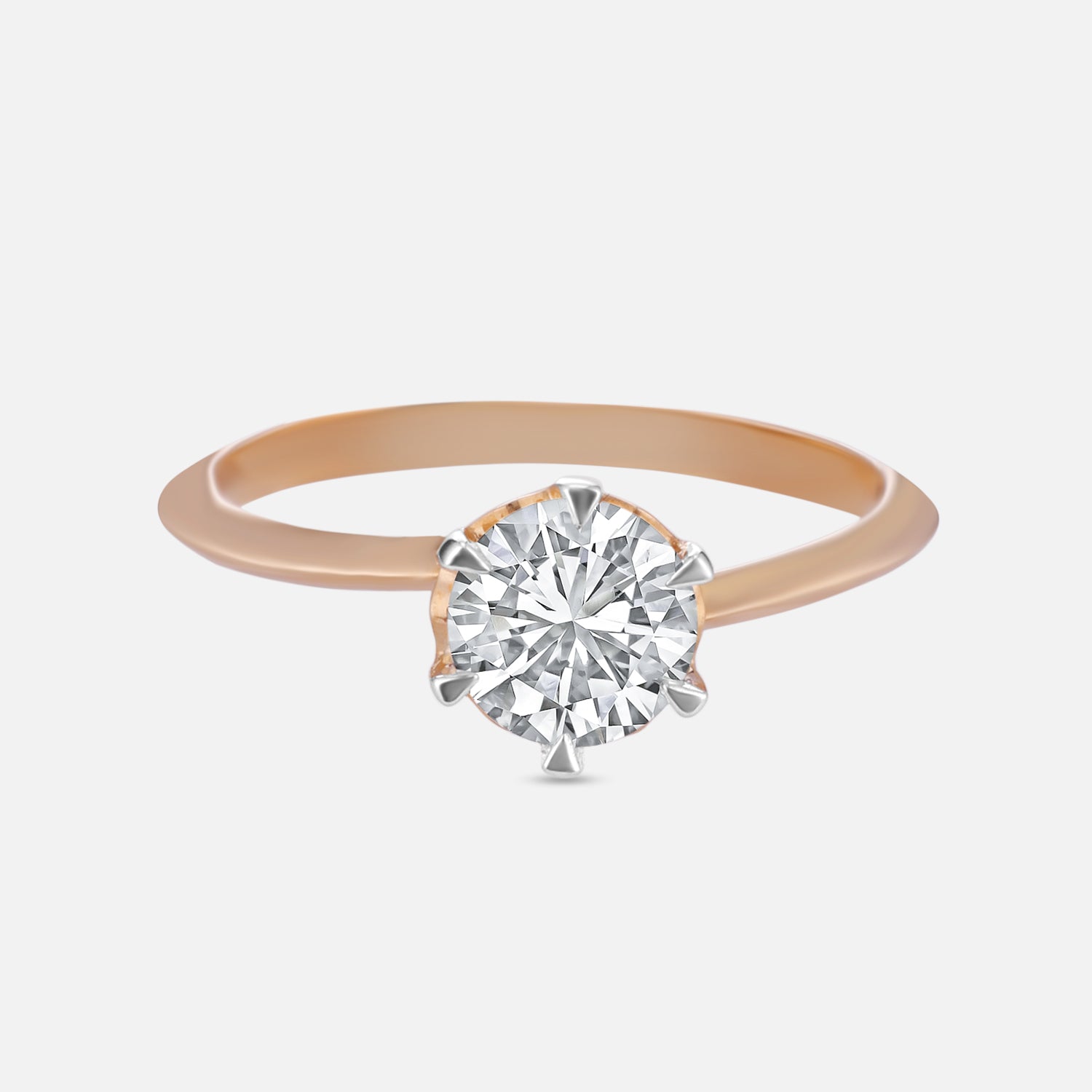 Lab Grown 0.89 Carat Diamond Ring in 18 Karat Gold | SKU : 0004934240