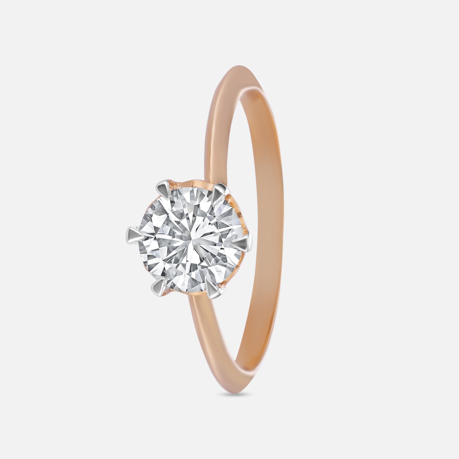 Lab Grown 0.84 Carat Diamond Ring in 18 Karat Gold | SKU : 0004934257
