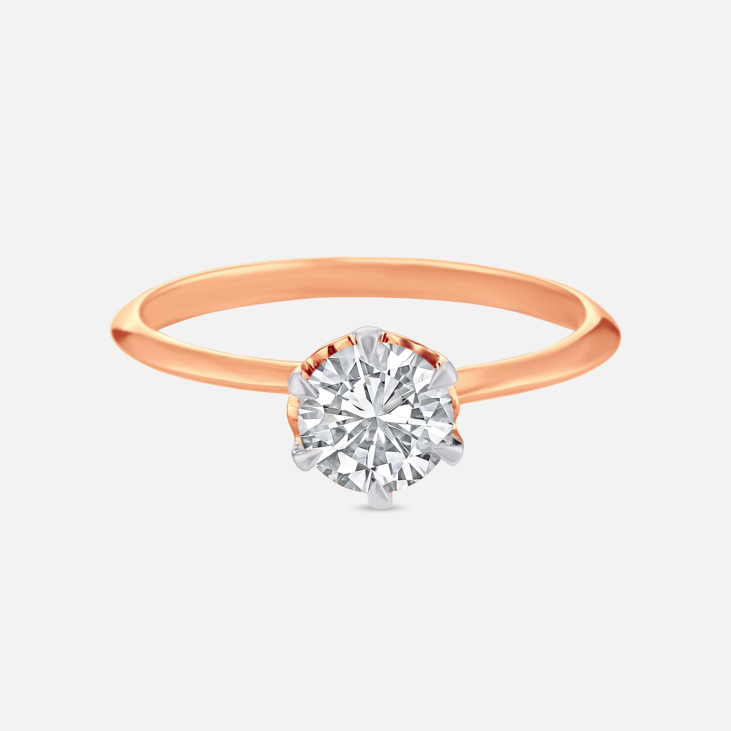 Lab Grown 0.80 Carat Diamond Ring in 18 Karat Gold | SKU : 0004937920