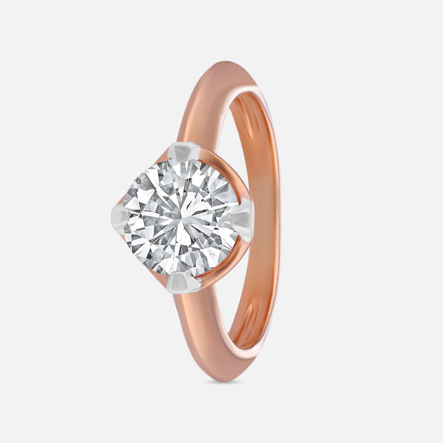 Lab Grown 2.02 Carat Diamond Solitaire Ring in 18 Karat Gold | SKU : 0005052530
