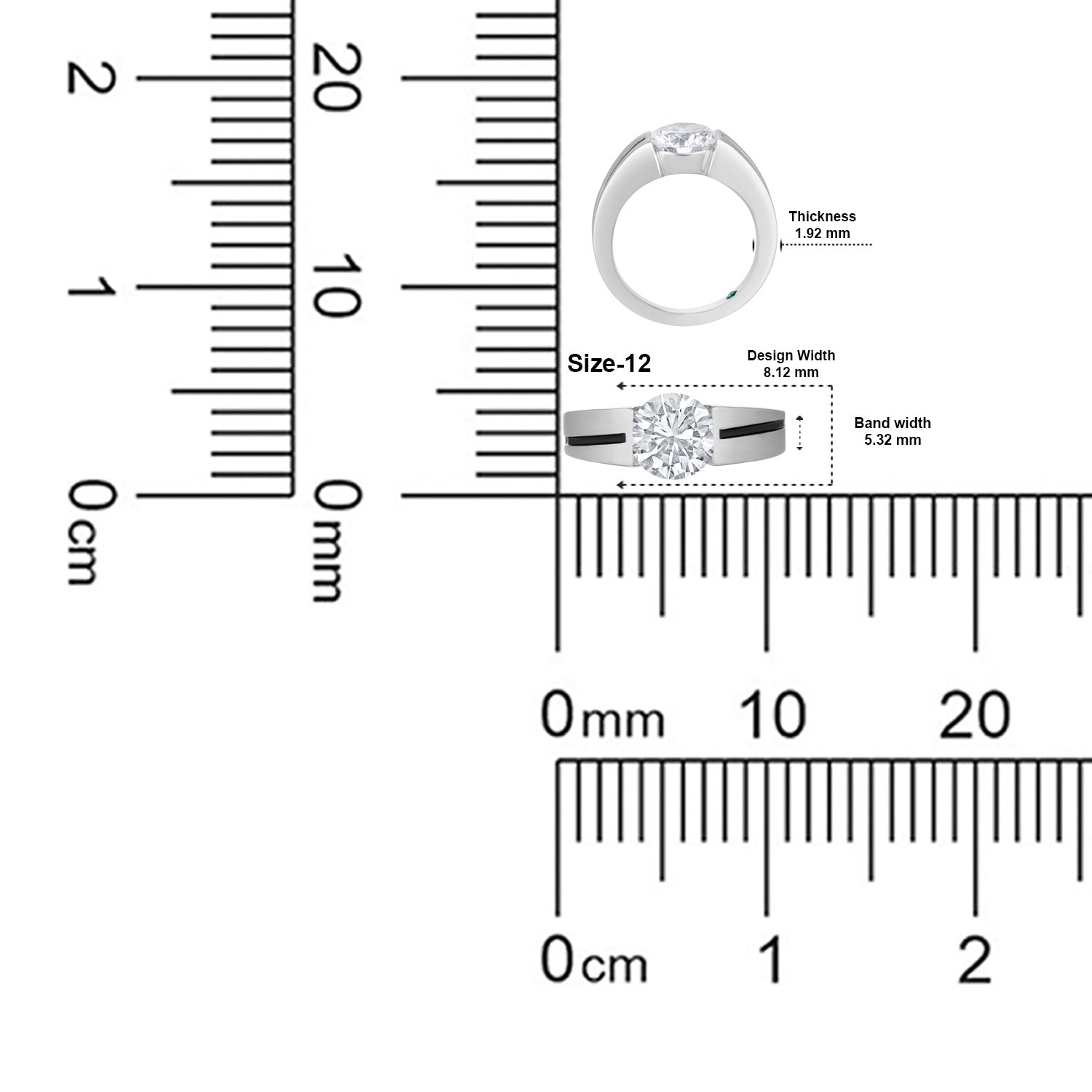 Round Brilliant Cut Solitaire Lab-Grown Diamond Ring | SKU: 0006509347