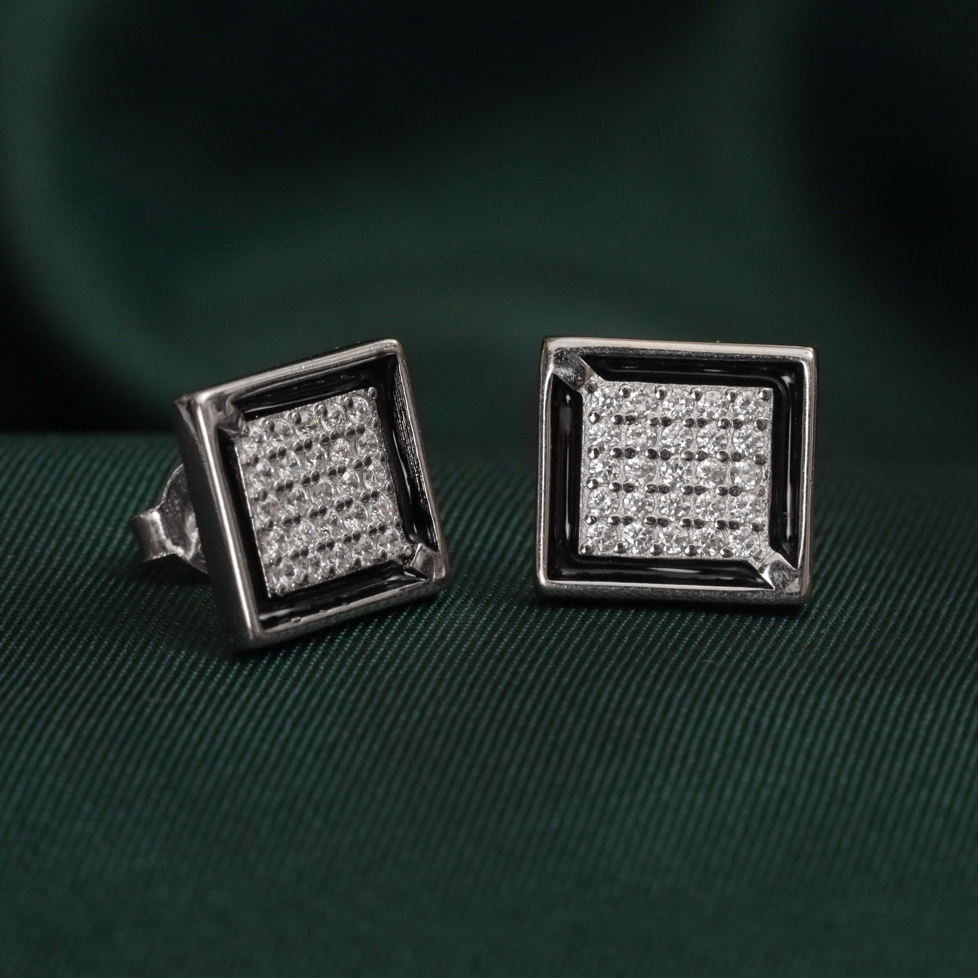 Sterling Silver Square Radiance | SKU: 0018255508 - crash.club by CKC