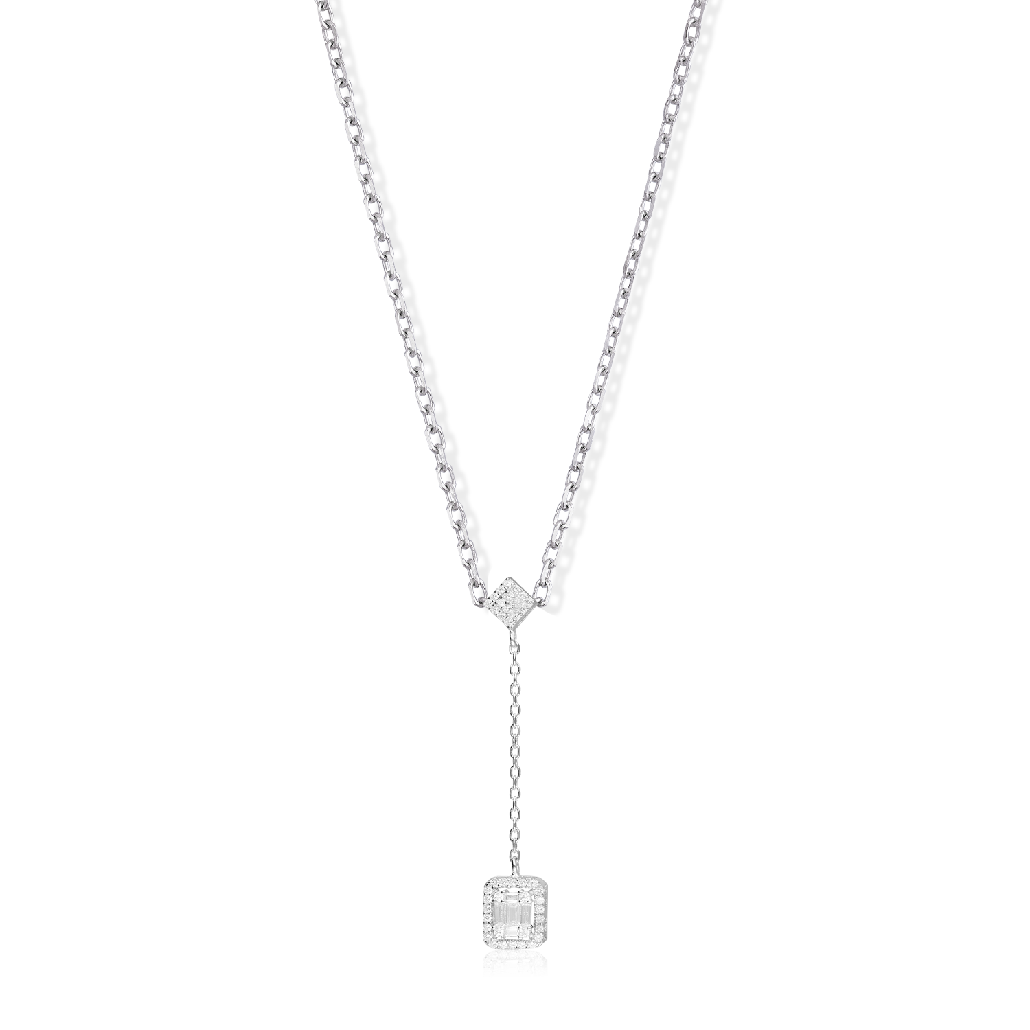 Geometric Decadence Pendant in Sterling Silver | SKU: 0018357530