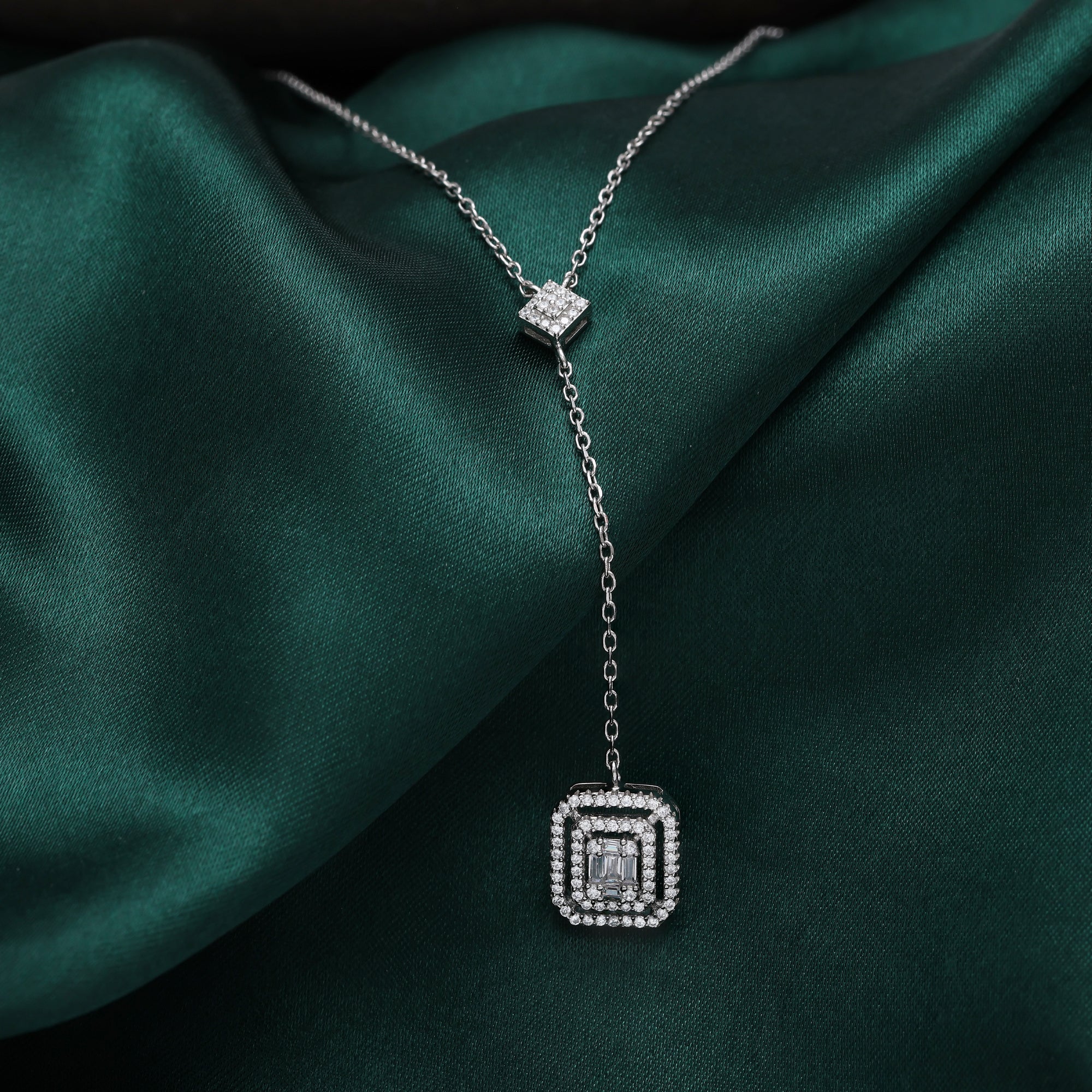 Geometric Decadence Pendant in Sterling Silver | SKU: 0018357530