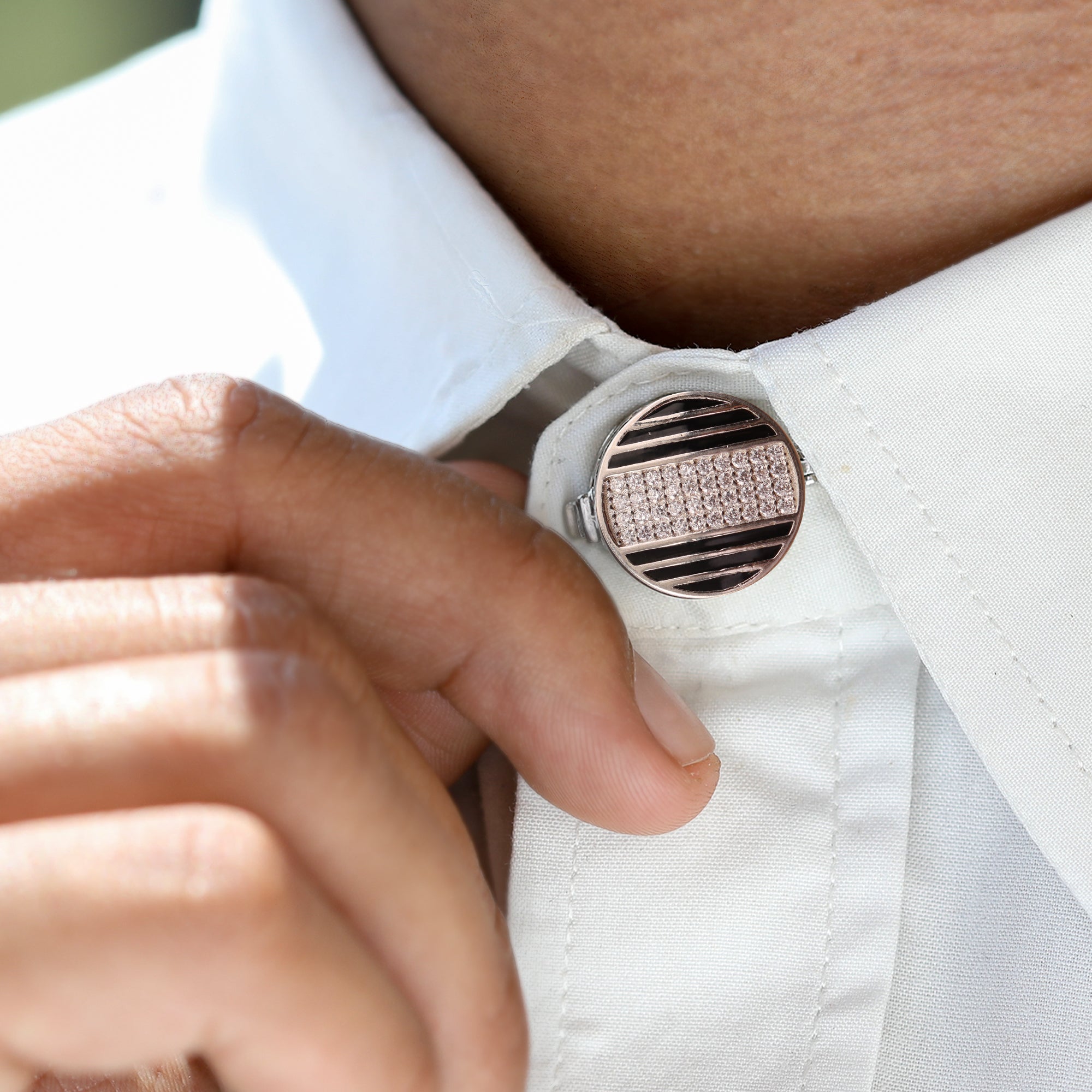 STERLING SILVER BUTTON CASE | SKU: 0018364255 - crash.club by CKC