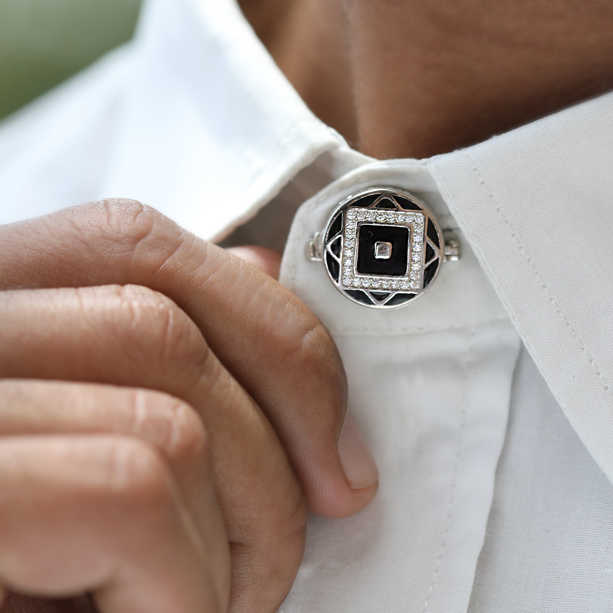 STERLING SILVER BUTTON CASE | SKU: 0018364262 - crash.club by CKC