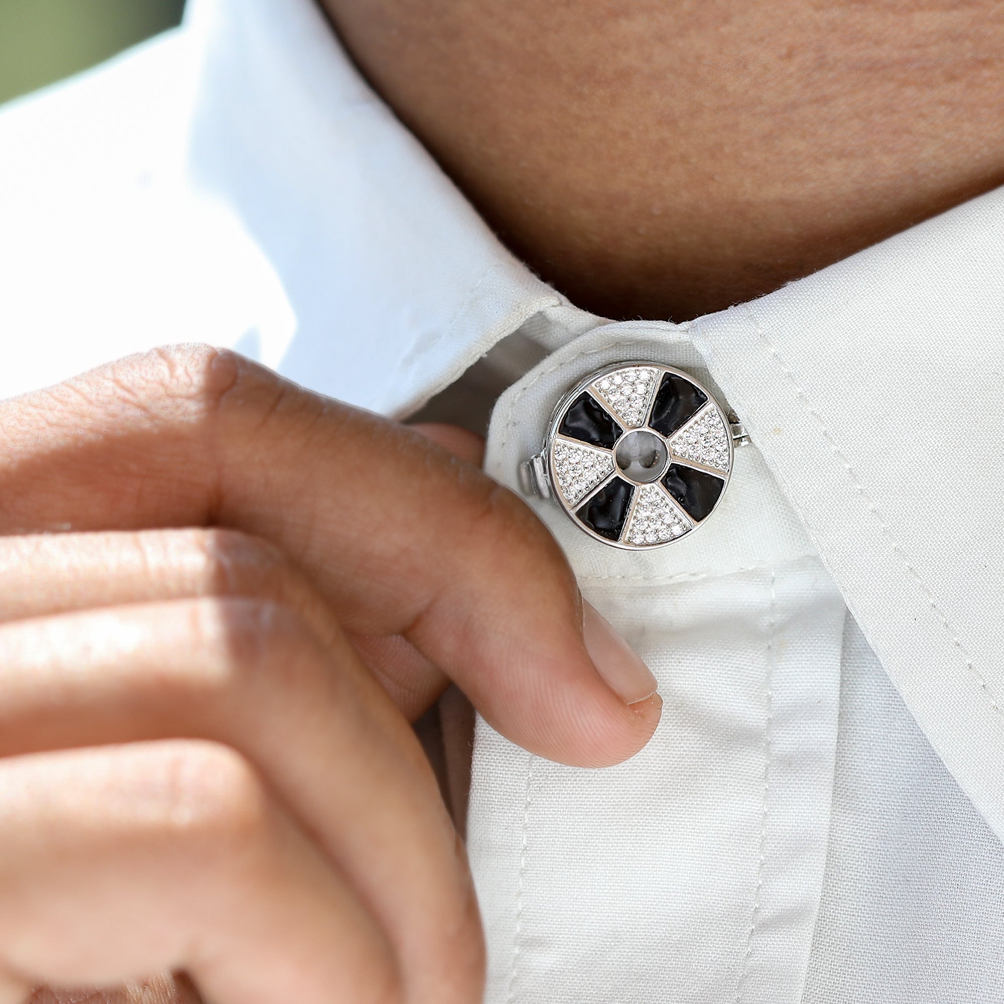 STERLING SILVER BUTTON CASE | SKU: 0018364279 - crash.club by CKC