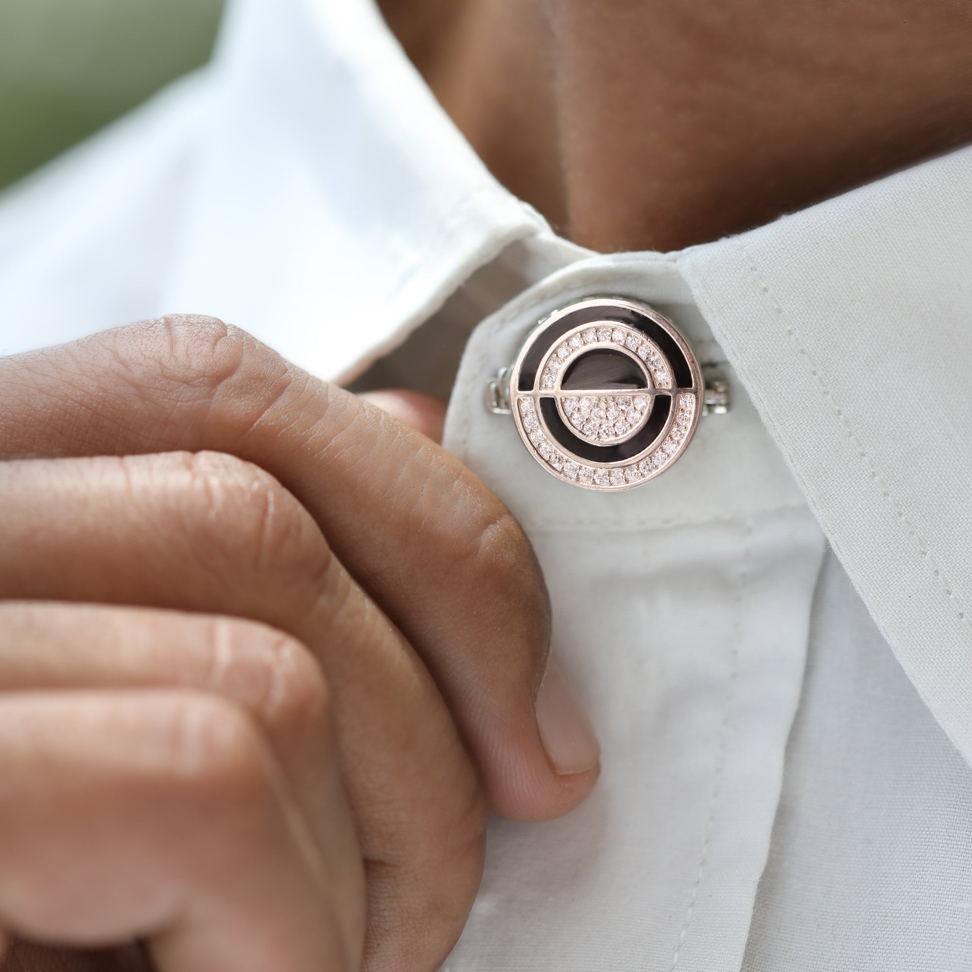 STERLING SILVER BUTTON CASE | SKU: 0018364286 - crash.club by CKC
