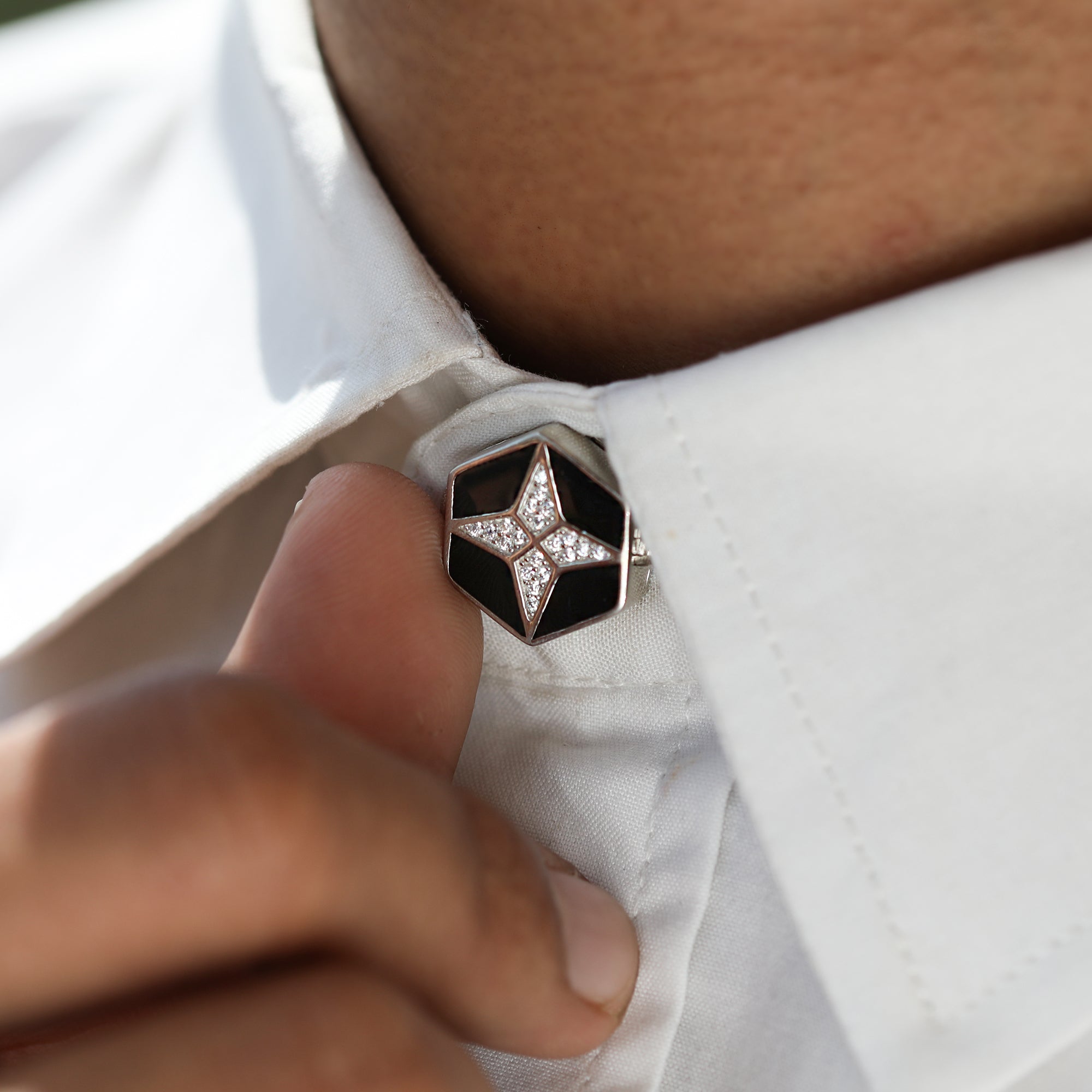 STERLING SILVER BUTTON CASE | SKU: 0018364316 - crash.club by CKC