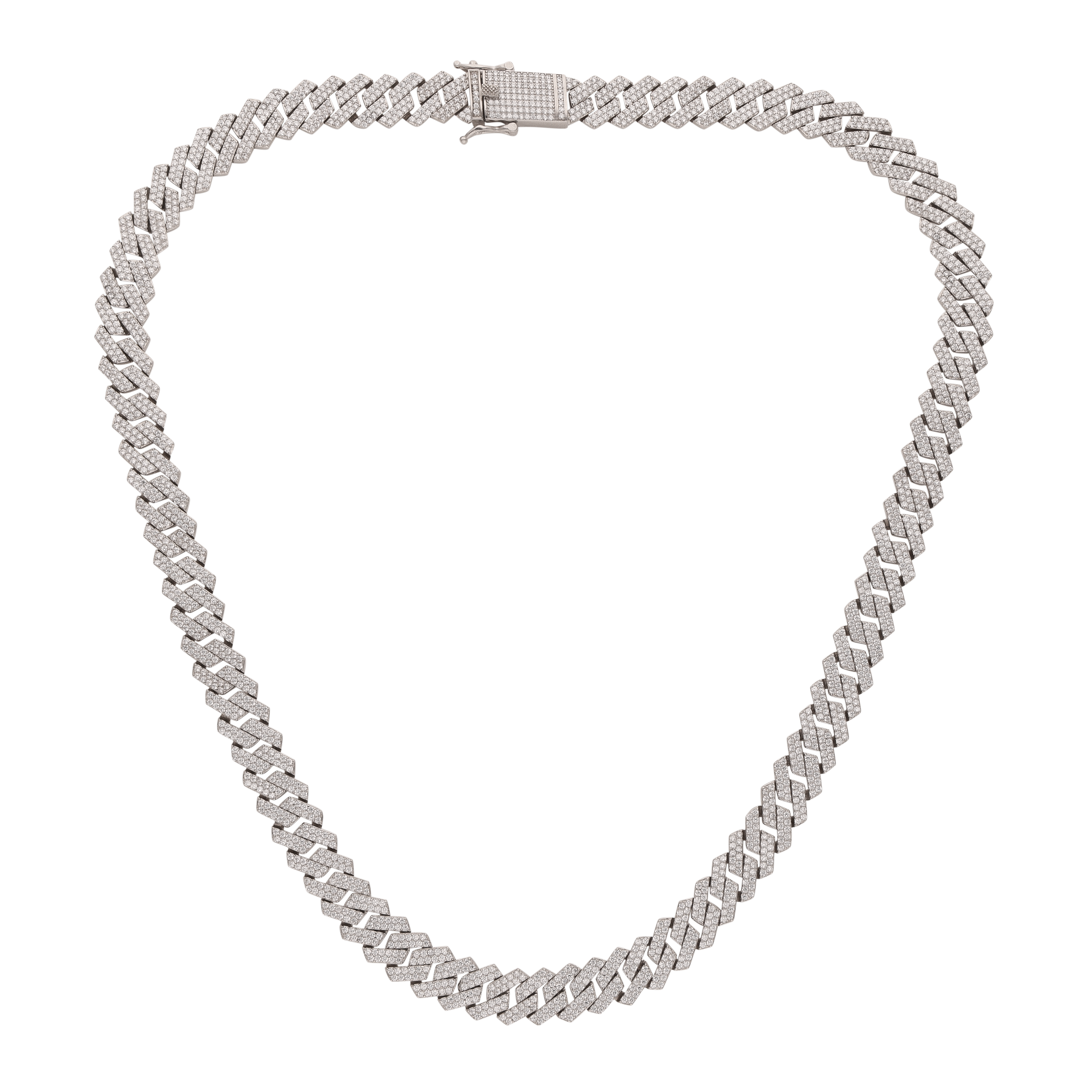 STERLING SILVER CUBAN CHAIN | SKU: 0018479355, 0018479386 - crash.club by CKC