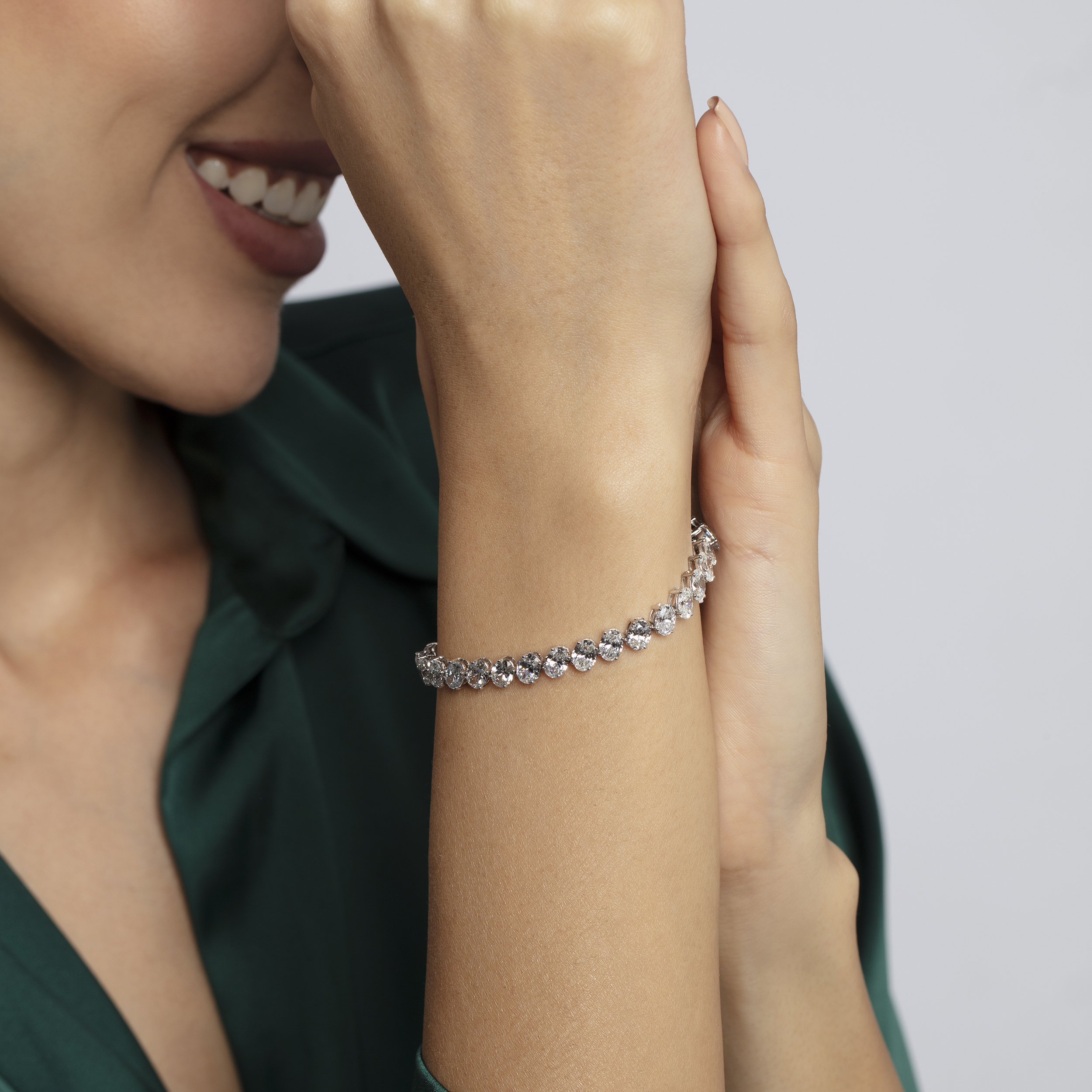 diamond tennis bracelet- Crash Club by CKC