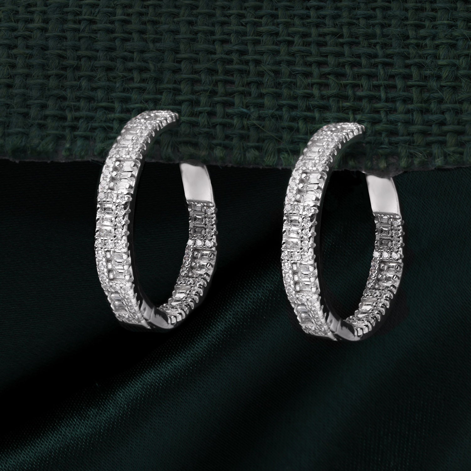 Designer Hoop Earrings | SKU: 0002930725, 0002930732 - crash.club by CKC