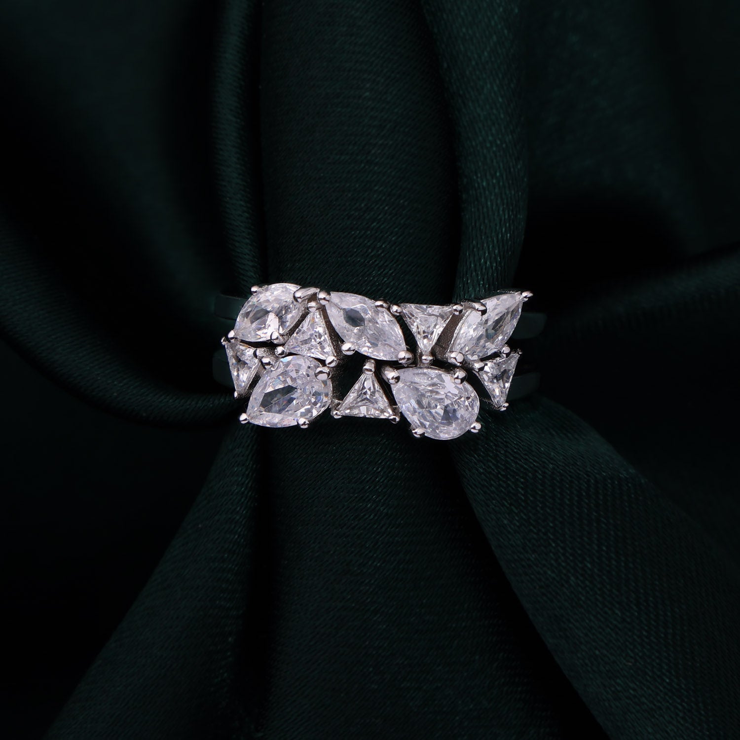 Multishape Gemstone Design Ring | SKU: 0002931463 - crash.club by CKC