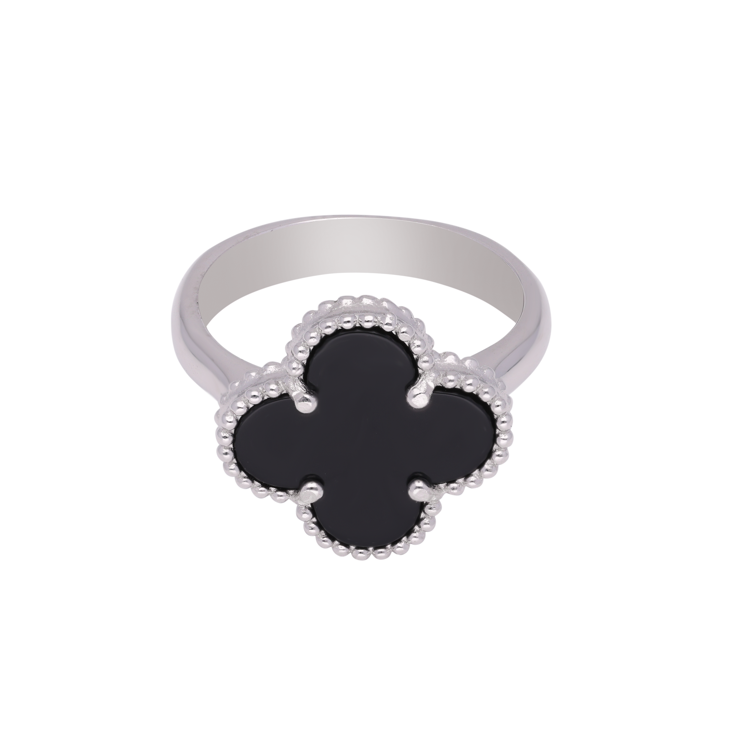 Blooming Elegance: Sterling Silver Floral Ring | SKU: 0002983837, 0002984247, 0002984261, 0002983875, 0019257891 - crash.club by CKC