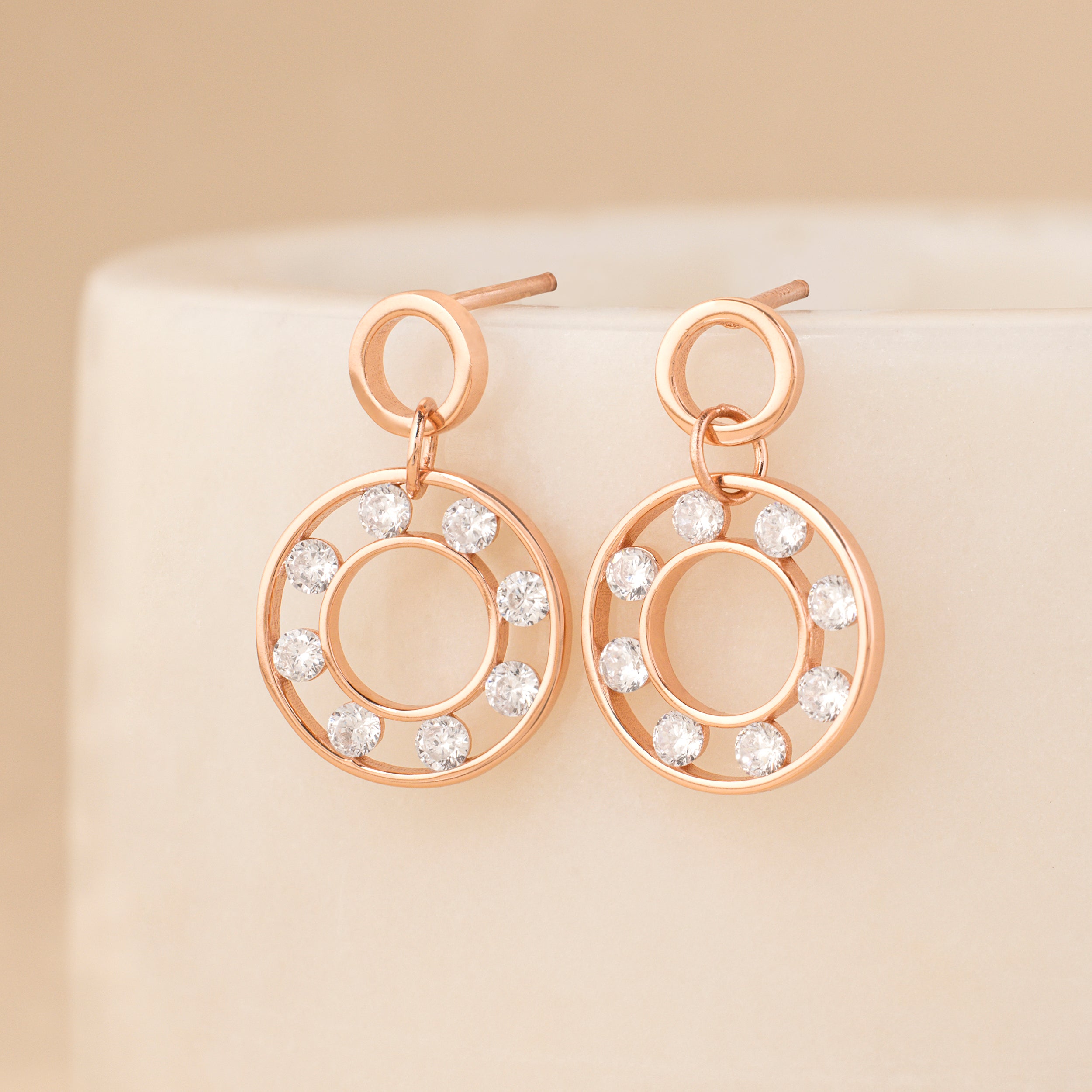 Rose Gold Drop Earrings | SKU: 0019281179, 0019280905, 0019280974, 0019281063 - crash.club by CKC