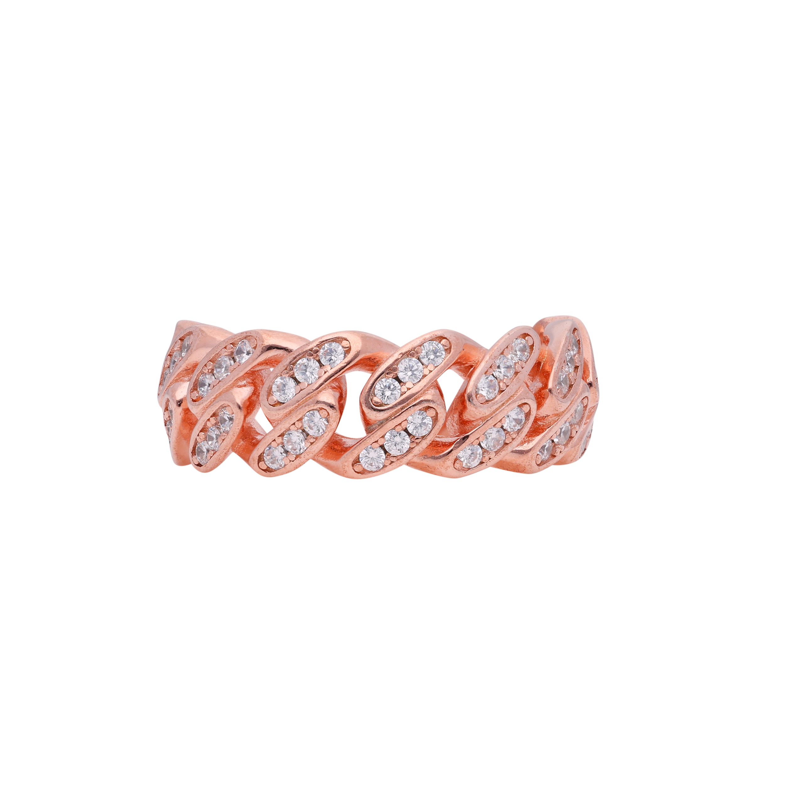 Rose Gold Radiance: Sterling Silver Ring | SKU: 0019281414