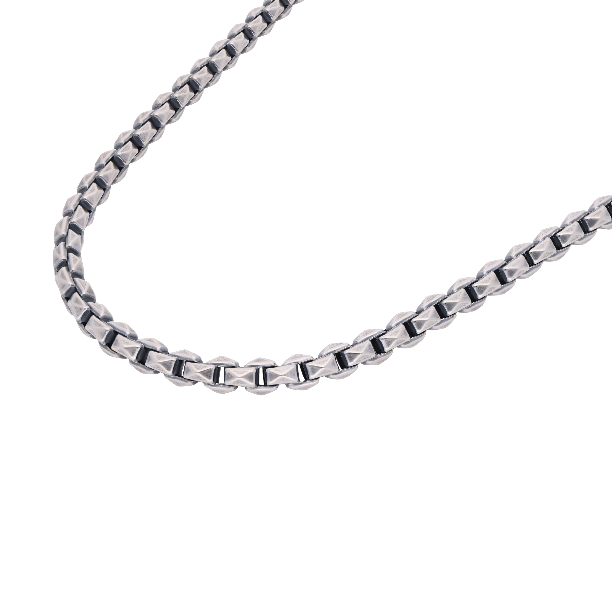 Rhine Elegance: Sterling Silver Masculine Chain | SKU : 0019379944, 0019379968, 0019379951 - crash.club by CKC