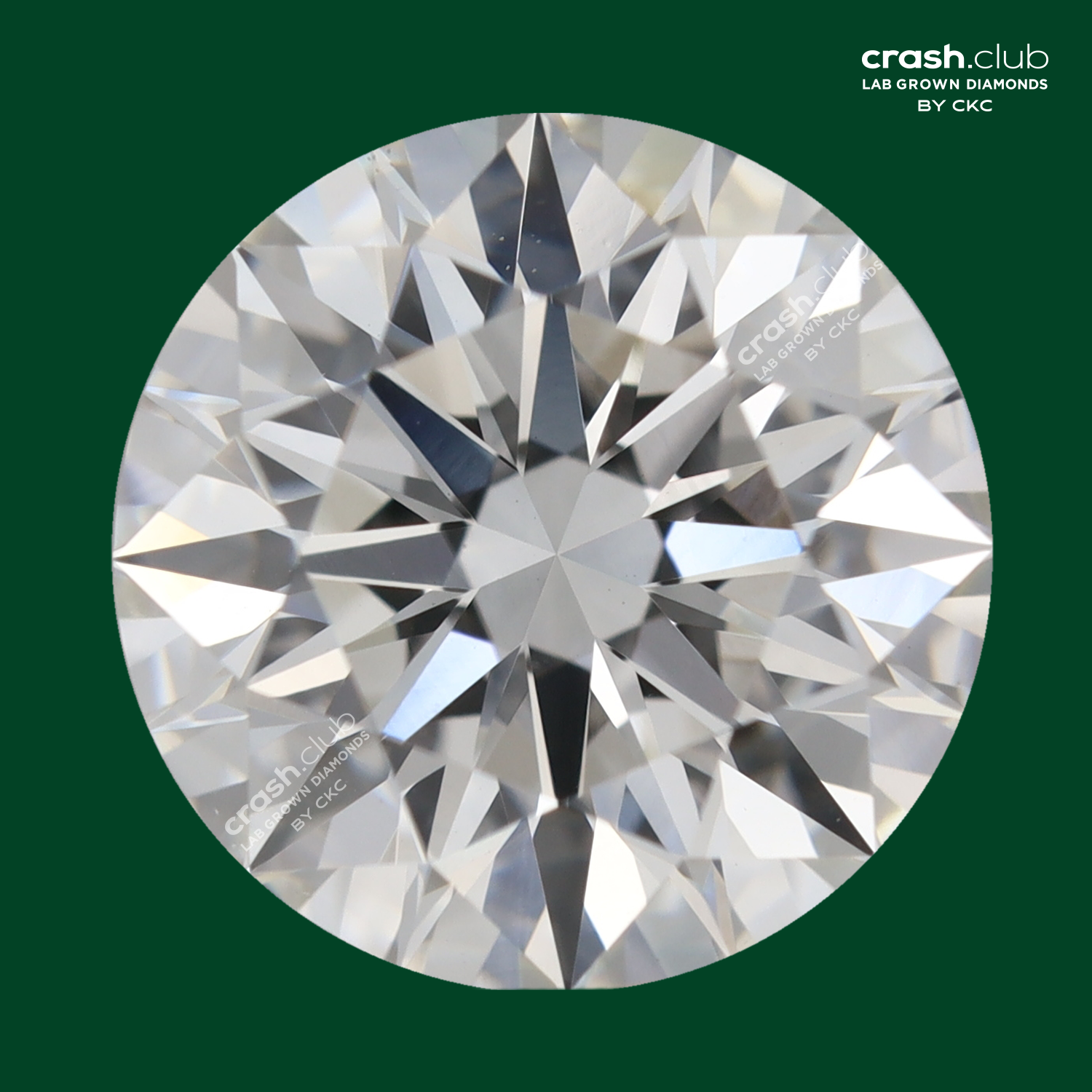 Round Brilliant Cut 2.01 Carats Lab Crafted Diamond | SKU: 0019715841 - crash.club by CKC