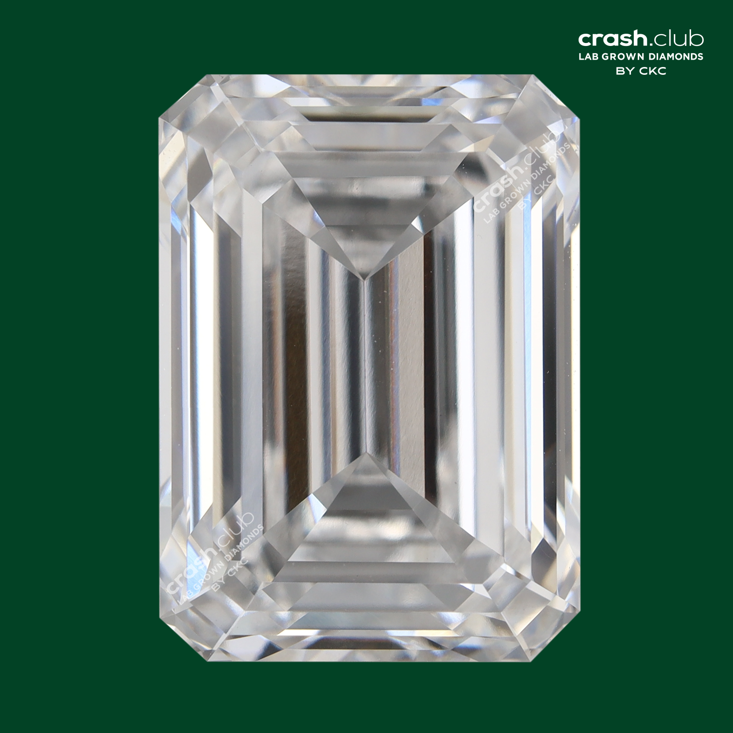 Emerald Cut 5.01 Carats Lab Grown Diamond | SKU: 0019715926 - crash.club by CKC