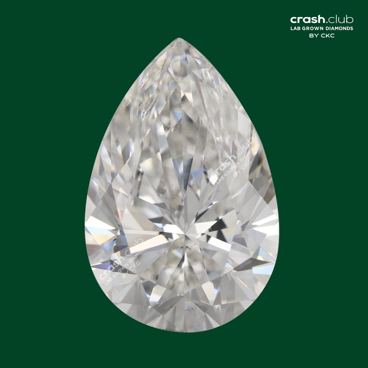 Pear Cut 3 .06 Carats Lab Grown Diamond | SKU: 0019715957 - crash.club by CKC