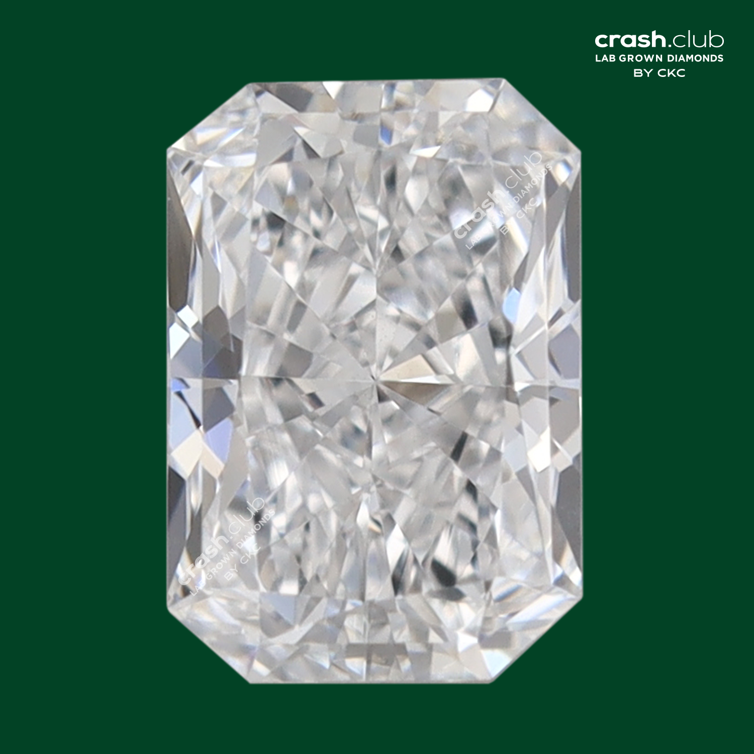 cube cut lab grown diamond- Crash Club by CKC
