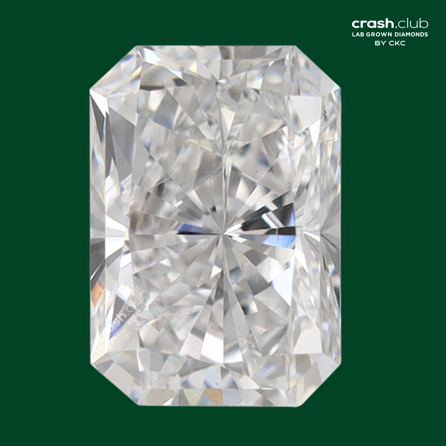 Radiant Cut 0.32 Carats Lab Grown Diamond | SKU : 0019982885, 0019982892 - crash.club by CKC