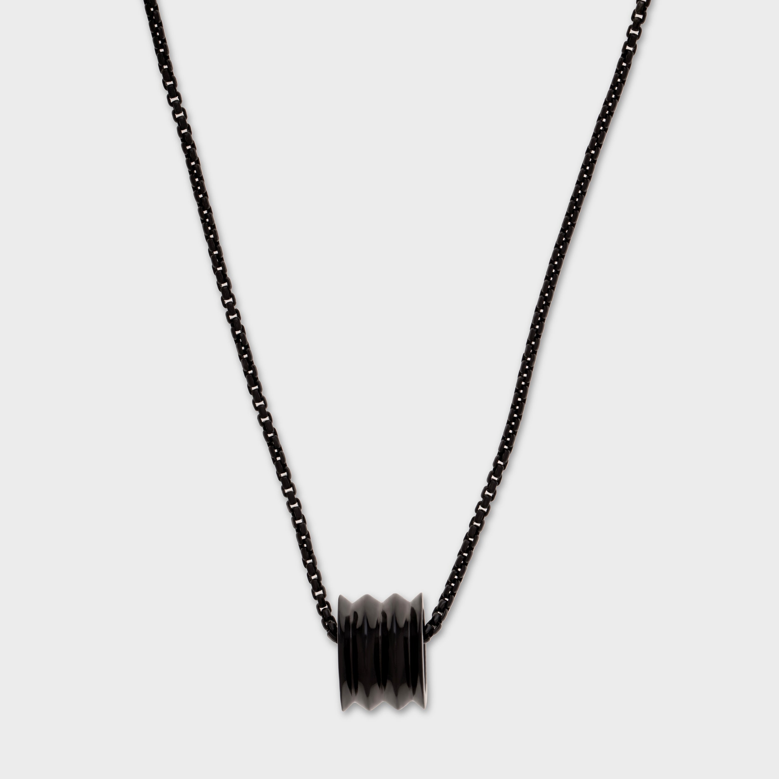 Black Barrel Silver Men's Chain Pendant | SKU : 0020418977 - crash.club by CKC