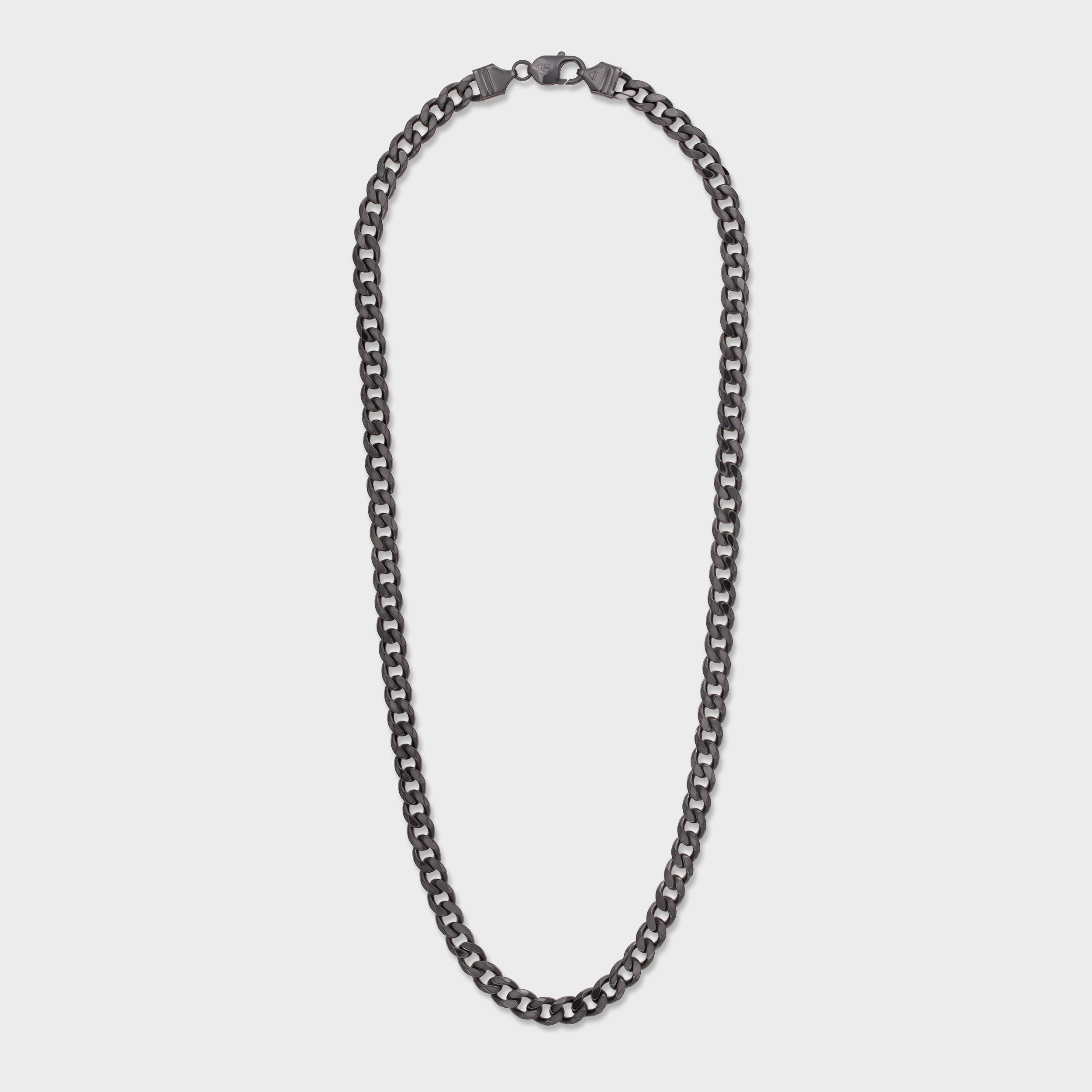 Elegant Black Rhodium Silver Chain | SKU : 0020420925,0003346006, 0003346228 - crash.club by CKC