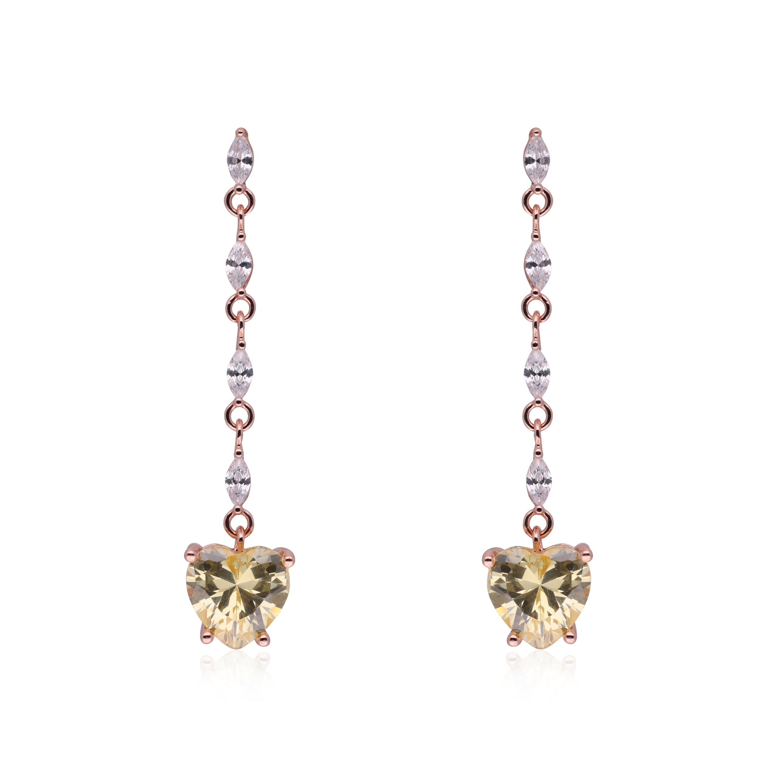 Yellow Drop Earrings | SKU : 0020616663