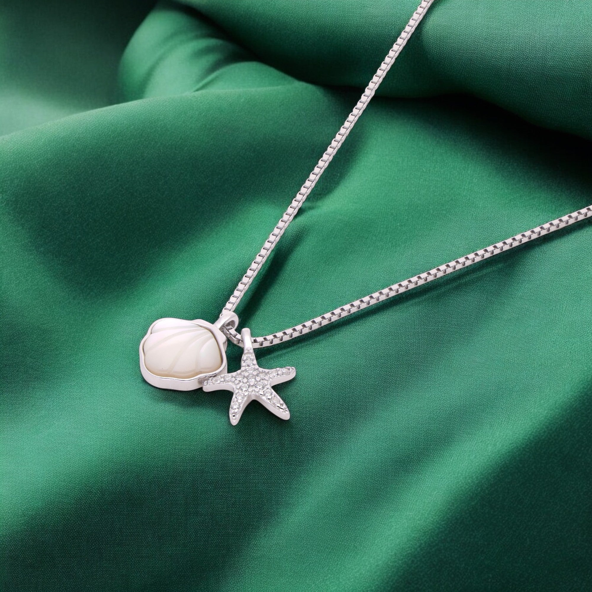 Ocean Star Mother of Pearl Pendant | SKU : 0021129933, 0021129940, 0021129957, 0021129964, 0021129988, 0021129971