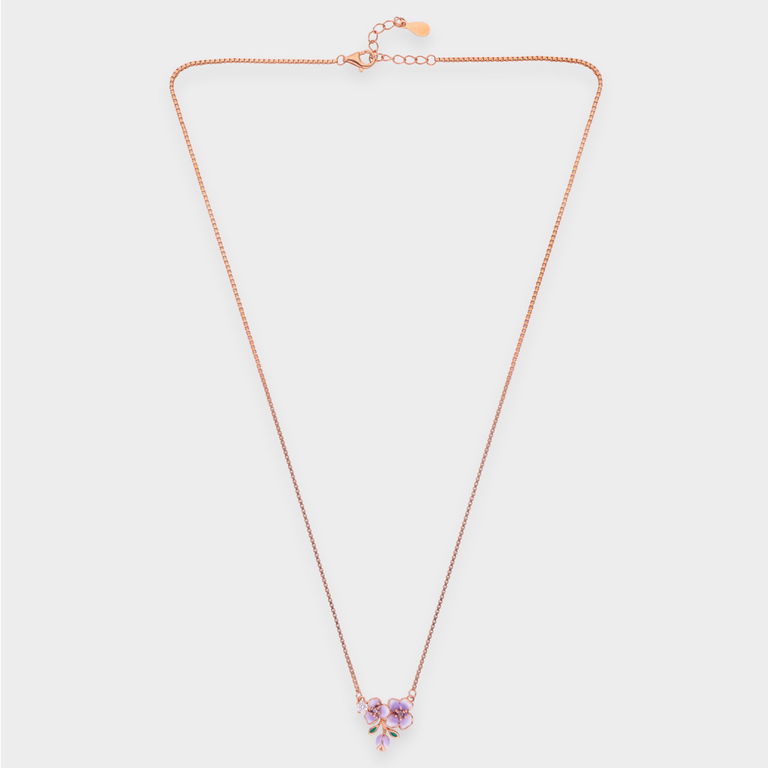 Enchanted Blossom Floral Pendant Necklace – A Touch of Nature’s Elegance | SKU : 0021130175, 0021130281, 0021130311, 0021130199, 0021130182