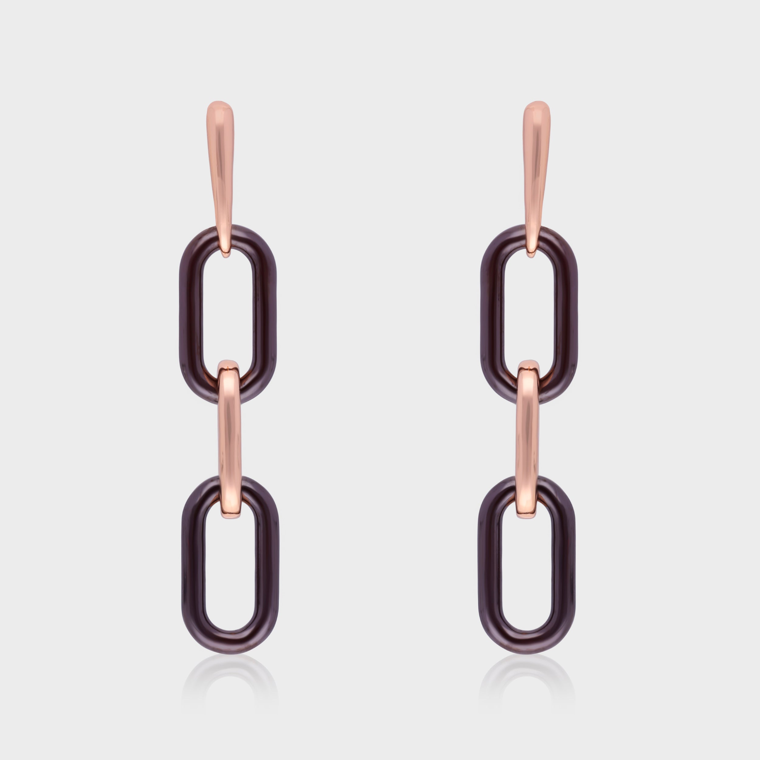 Contemporary Chain Link Drop Earrings – A Statement of Modern Elegance | SKU : 0021130465, 0021130434, 0021130458, 0021130441