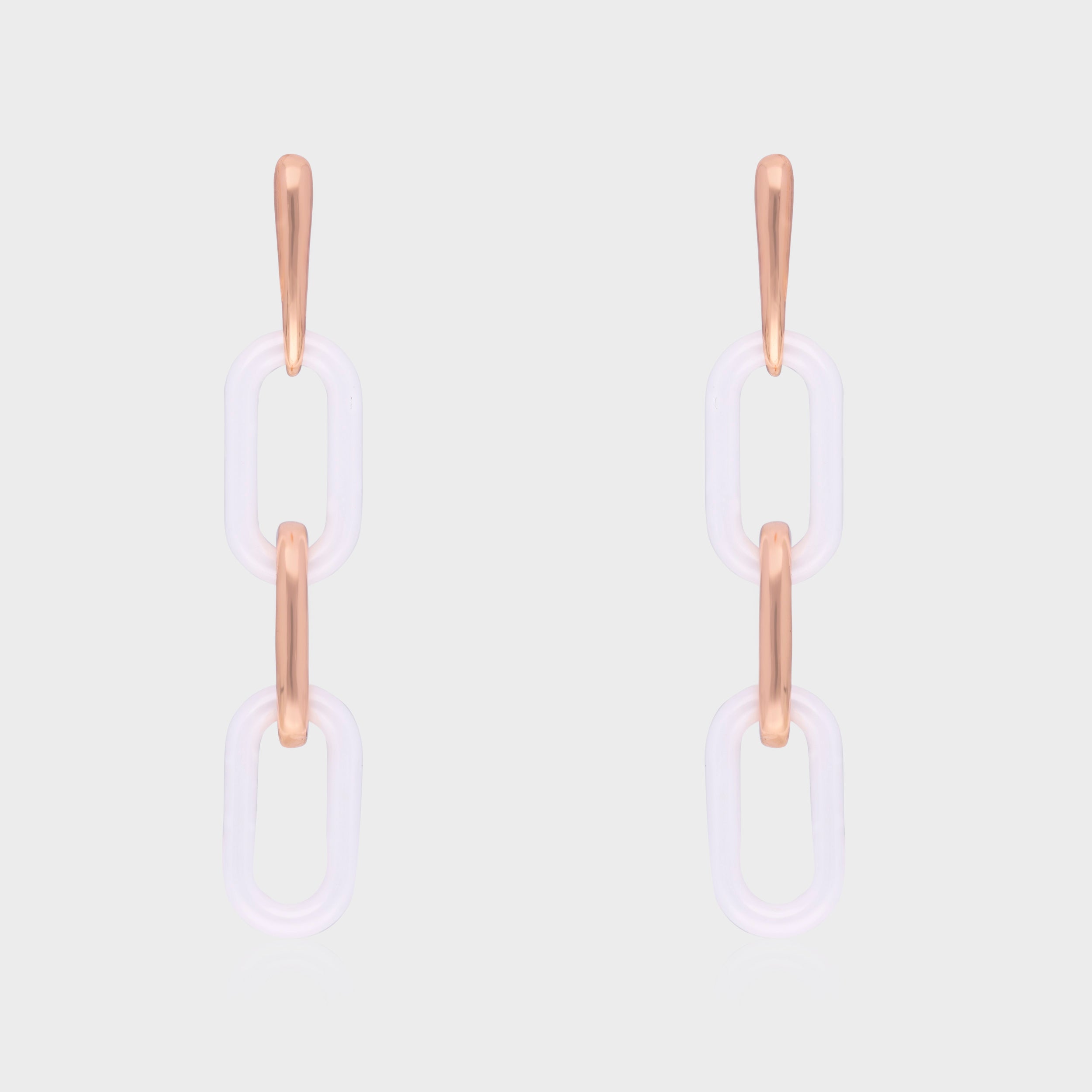 Contemporary Chain Link Drop Earrings – A Statement of Modern Elegance | SKU : 0021130465, 0021130434, 0021130458, 0021130441