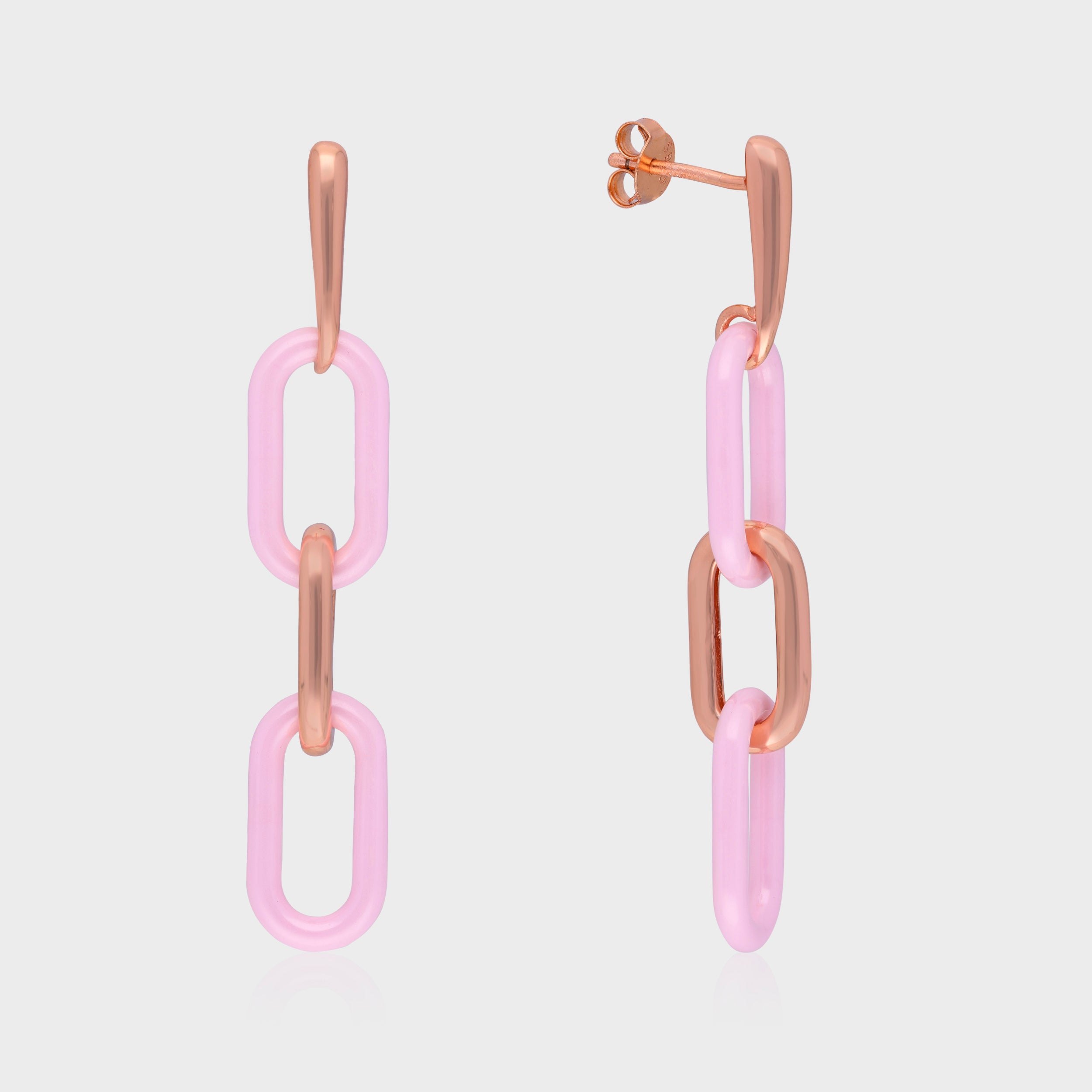 Contemporary Chain Link Drop Earrings – A Statement of Modern Elegance | SKU : 0021130465, 0021130434, 0021130458, 0021130441