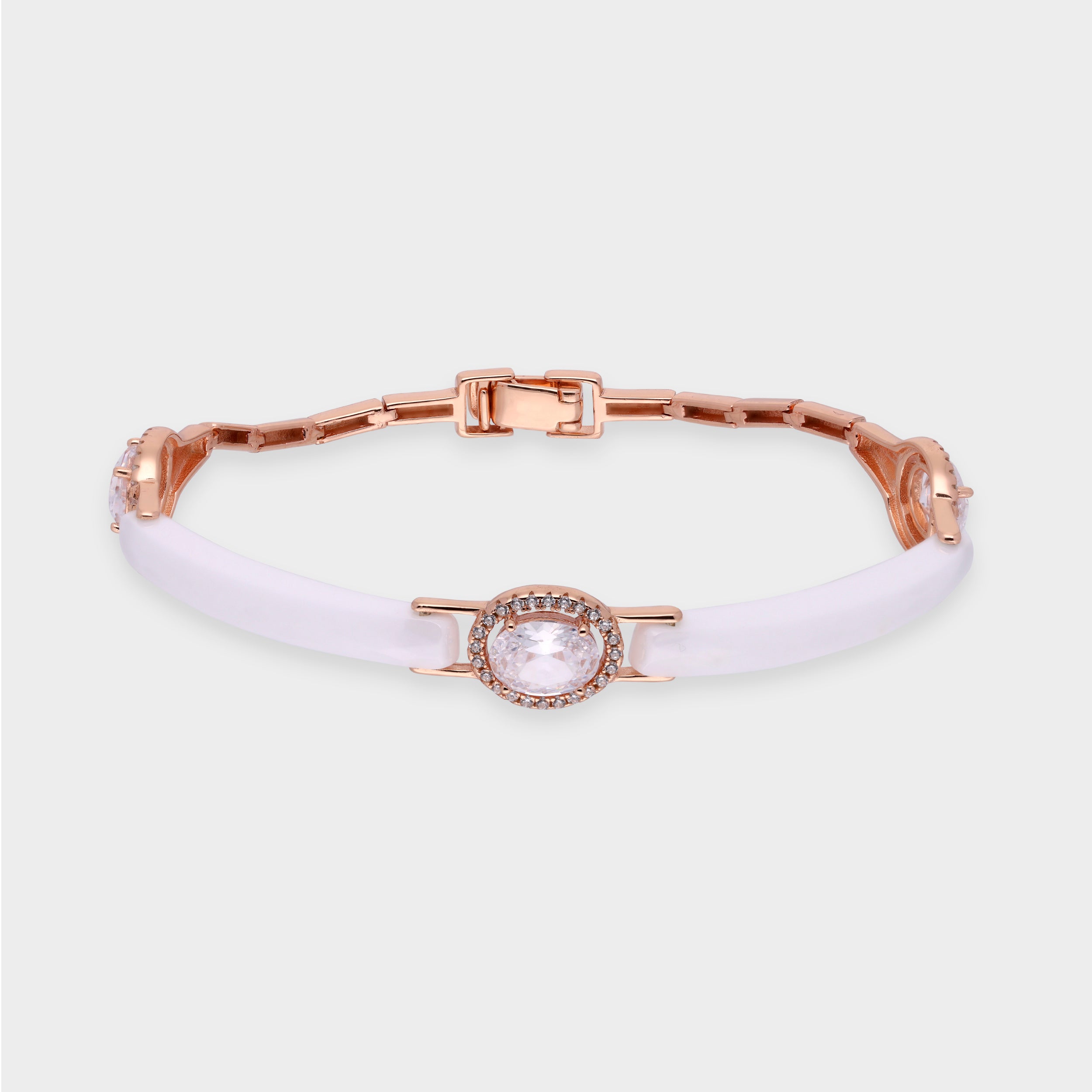 Timeless Halo Elegance Bracelet – A Sophisticated Fusion of Modern and Classic | SKU : 0021131783, 0021131790, 0021131806, 0021131776