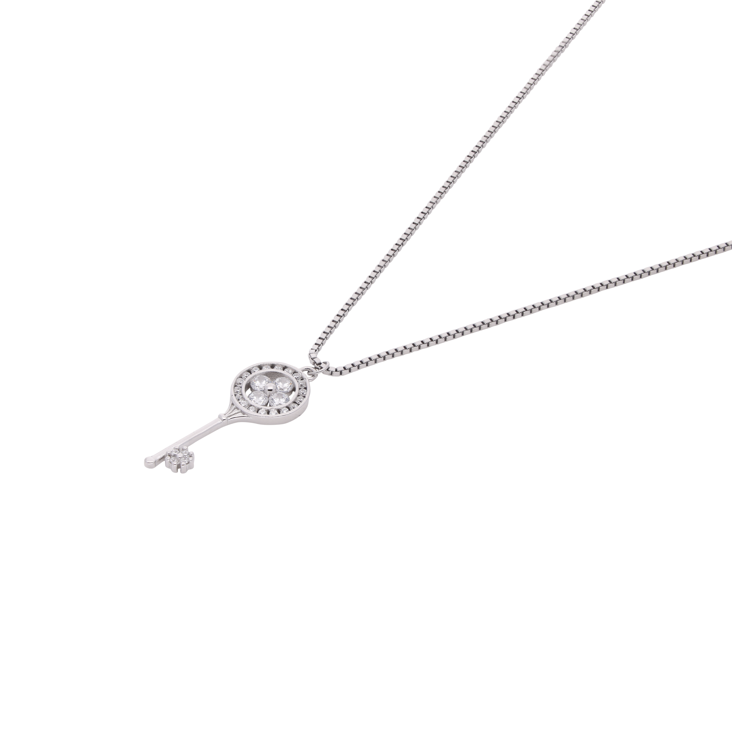 Silver Key to Sparkle Pendant | SKU : 0021142611, 0021142604, 0021142581, 0021142598, 0021142574, 0021142567, 0003523728, 0003523735
