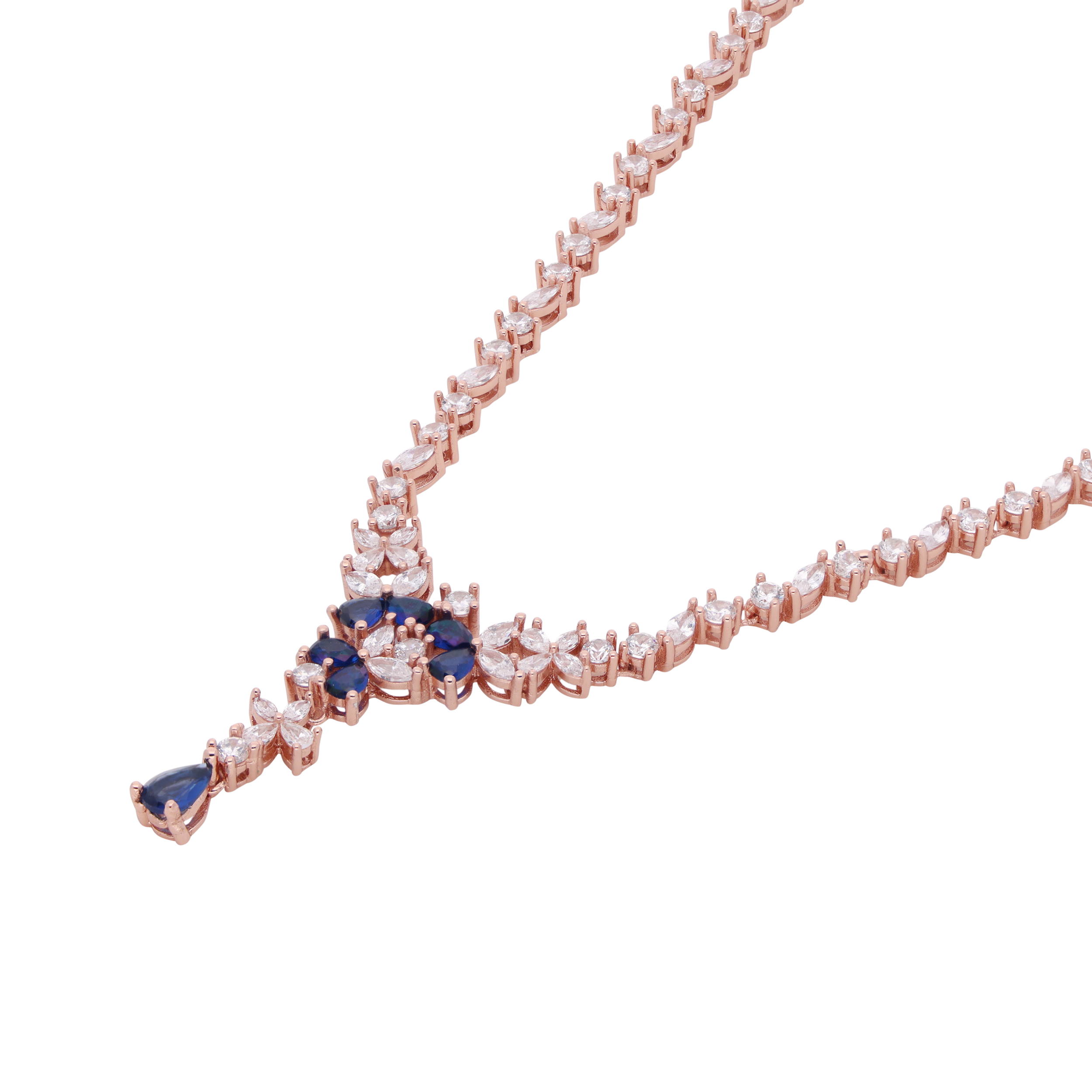 Radiant Marquise Silver Necklace | SKU : 0021143243, 0021143229, 0021143205, 0003524015, 0003524039
