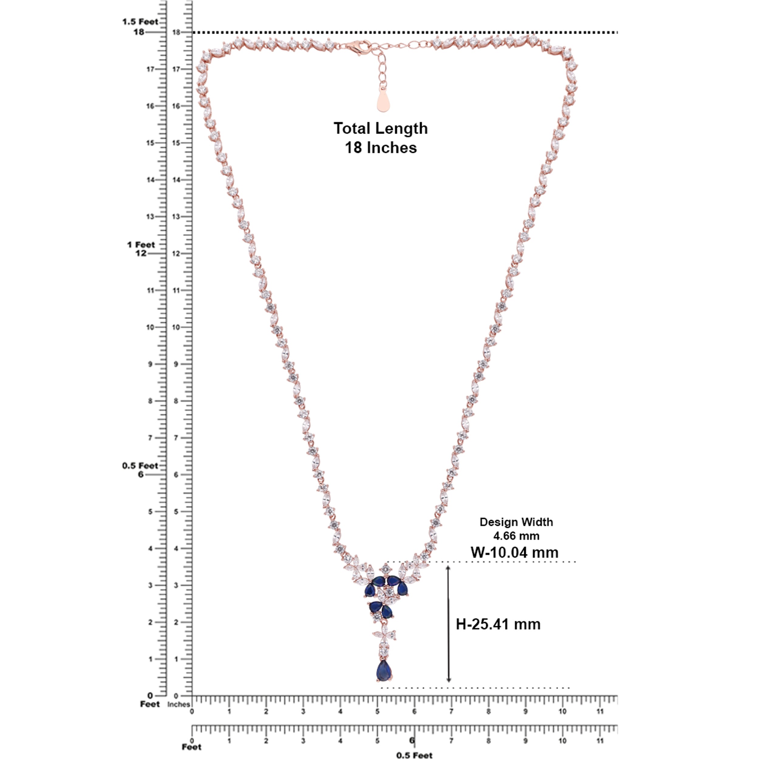 Radiant Marquise Silver Necklace | SKU : 0021143243, 0021143229, 0021143205, 0003524015, 0003524039