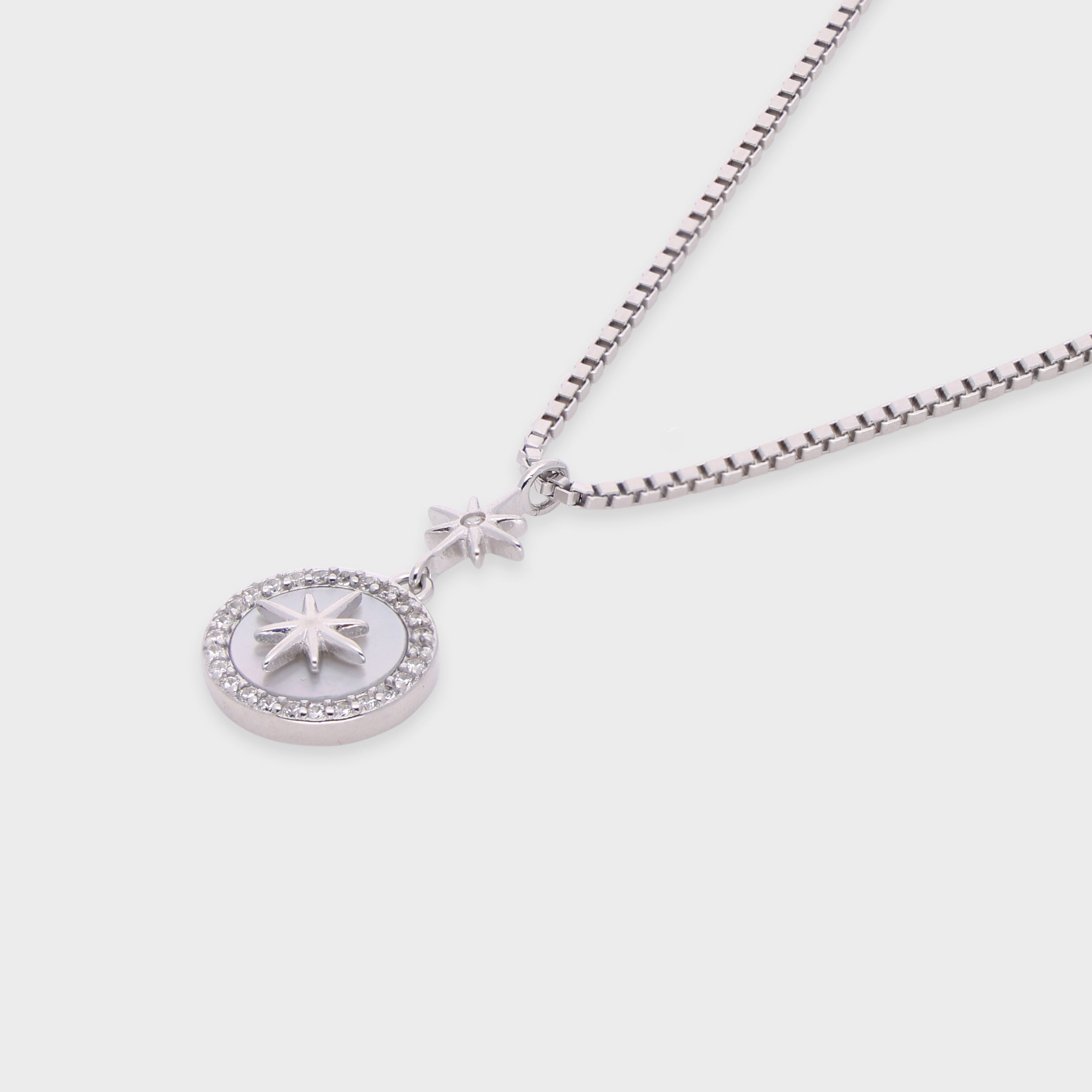 Celestial Star Medallion Necklace – A Cosmic Symbol of Elegance | SKU : 0021150005, 0021149993, 0021149979, 0021149986, 0021149955, 0021149962