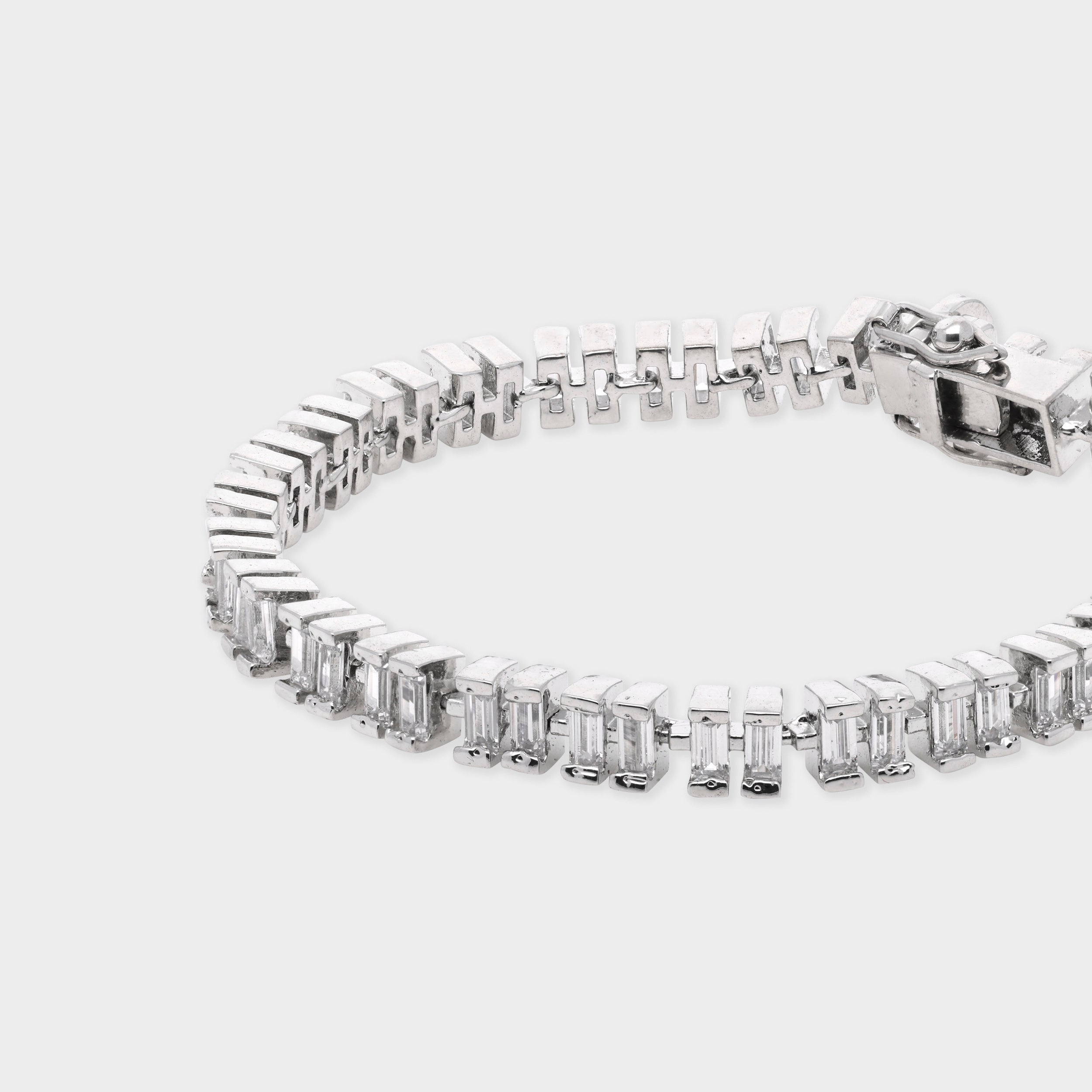 Celestial Ice Emerald-Cut Tennis Bracelet | SKU: 0021325977