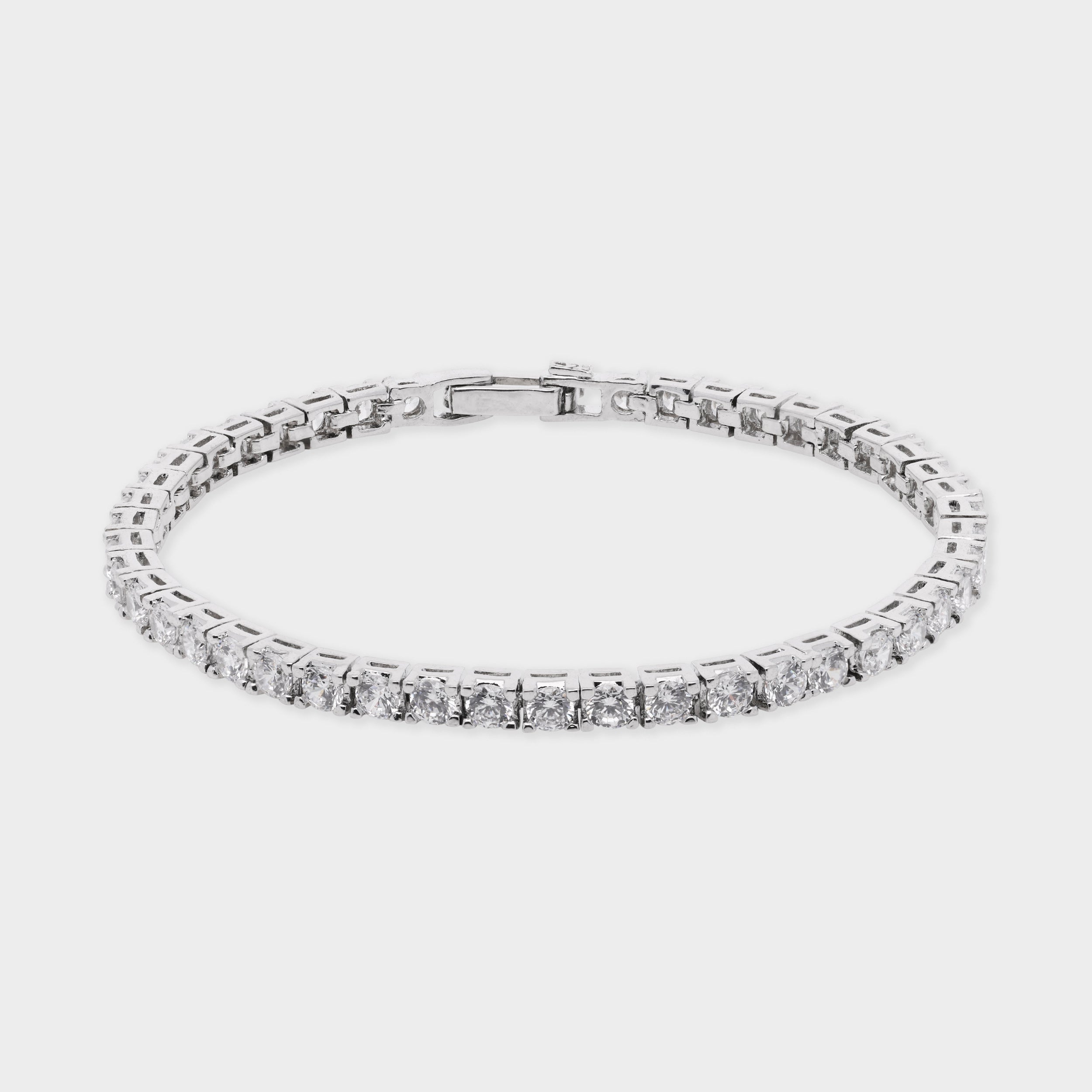 Eternal Glow Classic Round-Cut Tennis Bracelet | SKU: 0021326004, 0021325991
